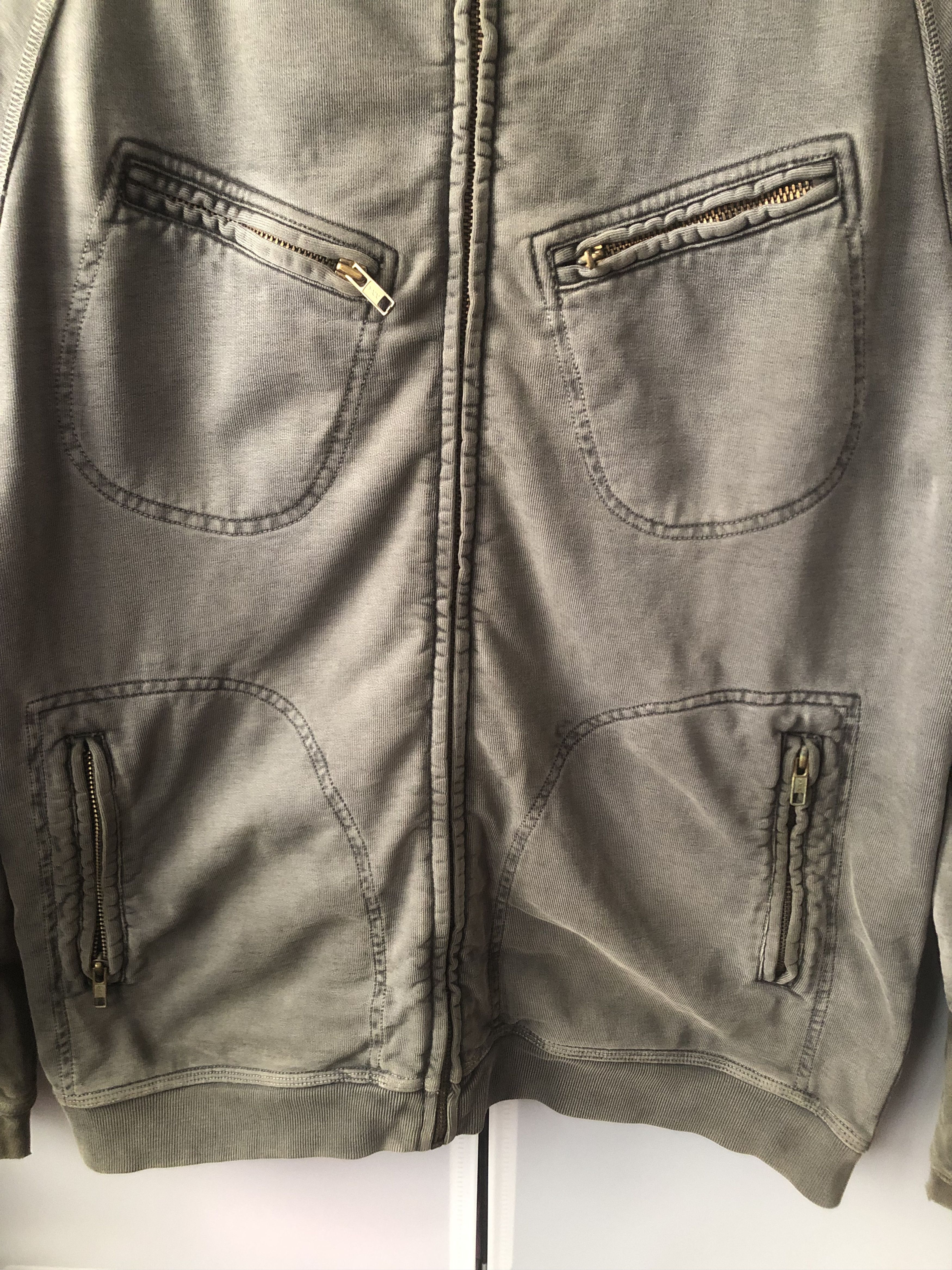Beams Plus × Japanese Brand Beams Sweater Multipocket Faded Grey Size US M / EU 48-50 / 2 - 3 Thumbnail