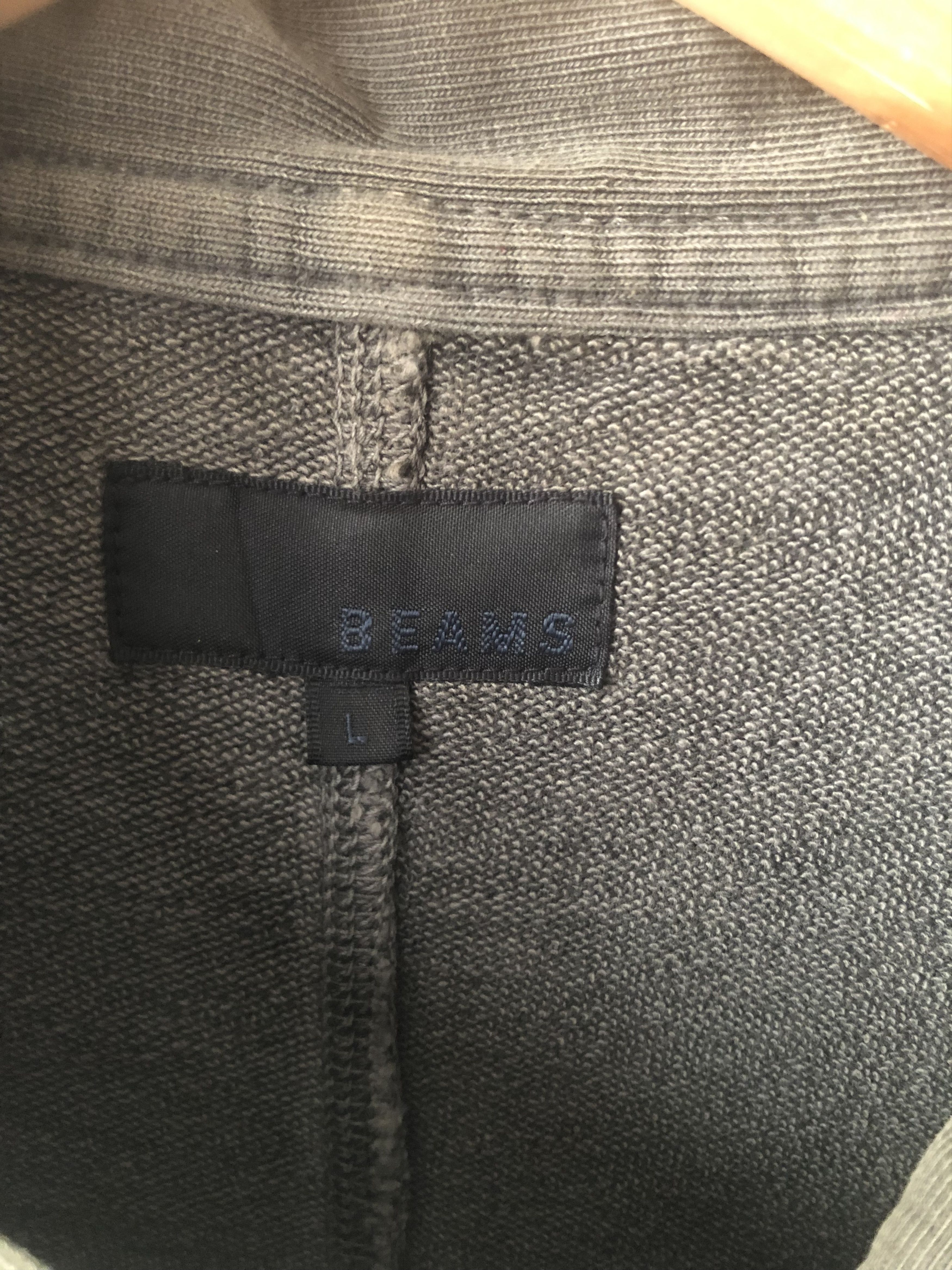 Beams Plus × Japanese Brand Beams Sweater Multipocket Faded Grey Size US M / EU 48-50 / 2 - 5 Thumbnail
