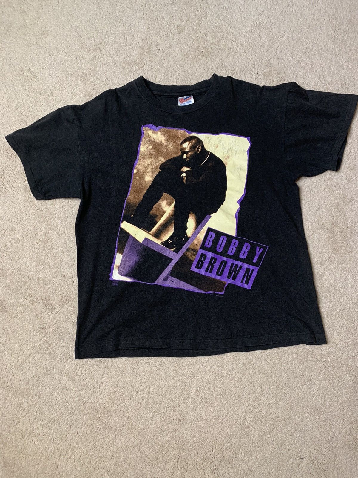 VINTAGE Bobby Brown 1993 Tour T-Shirt