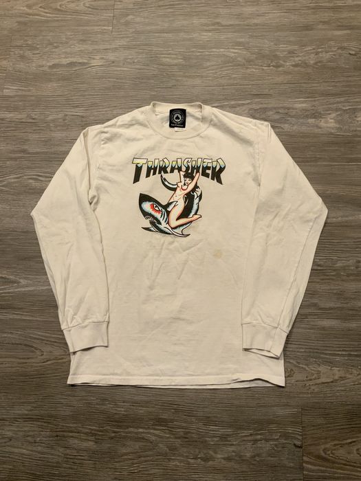 Thrasher tattoo 2024 long sleeve