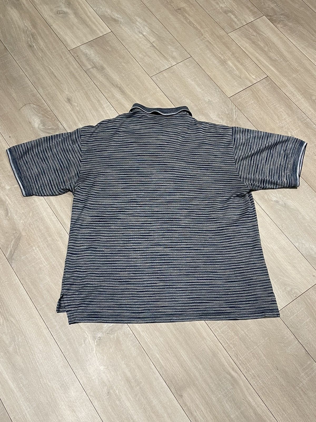 Descente Descente Knit Jacquard Polo Shirt Size US L / EU 52-54 / 3 - 2 Thumbnail
