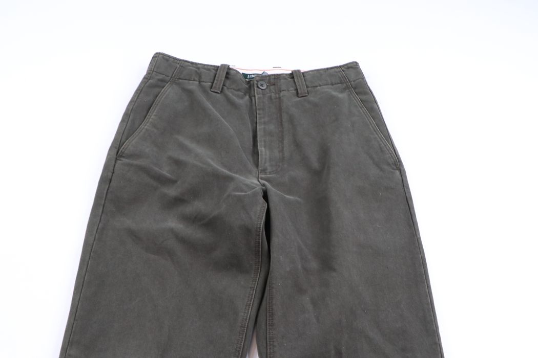J.Crew Vintage J Crew Leg Moleskin Chamois Chinos Trousers Green Grailed
