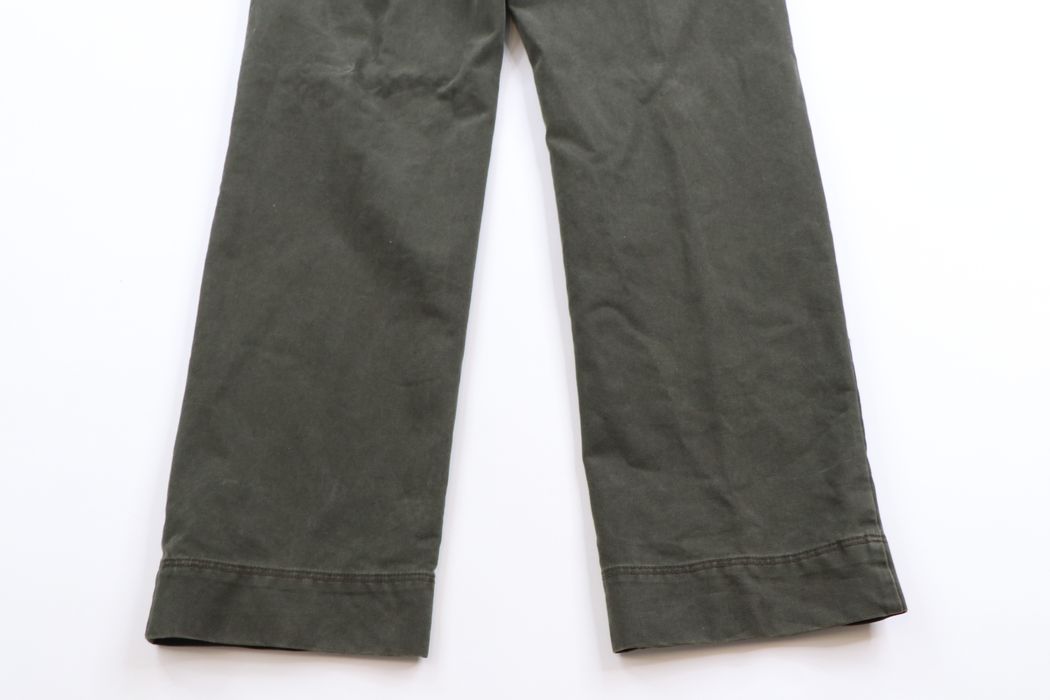 J.Crew Vintage J Crew Leg Moleskin Chamois Chinos Trousers Green Grailed