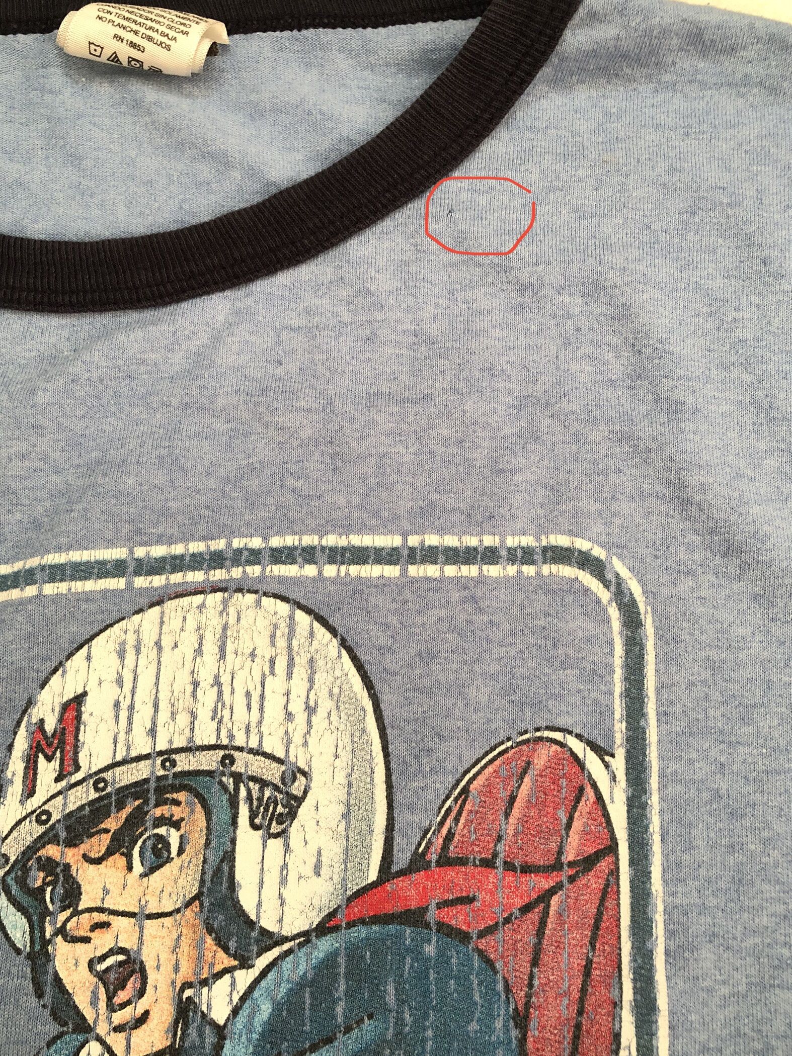 Cartoon Network Vintage Speed Racer / Mach GoGoGo Ringer T-shirts Size US M / EU 48-50 / 2 - 6 Thumbnail