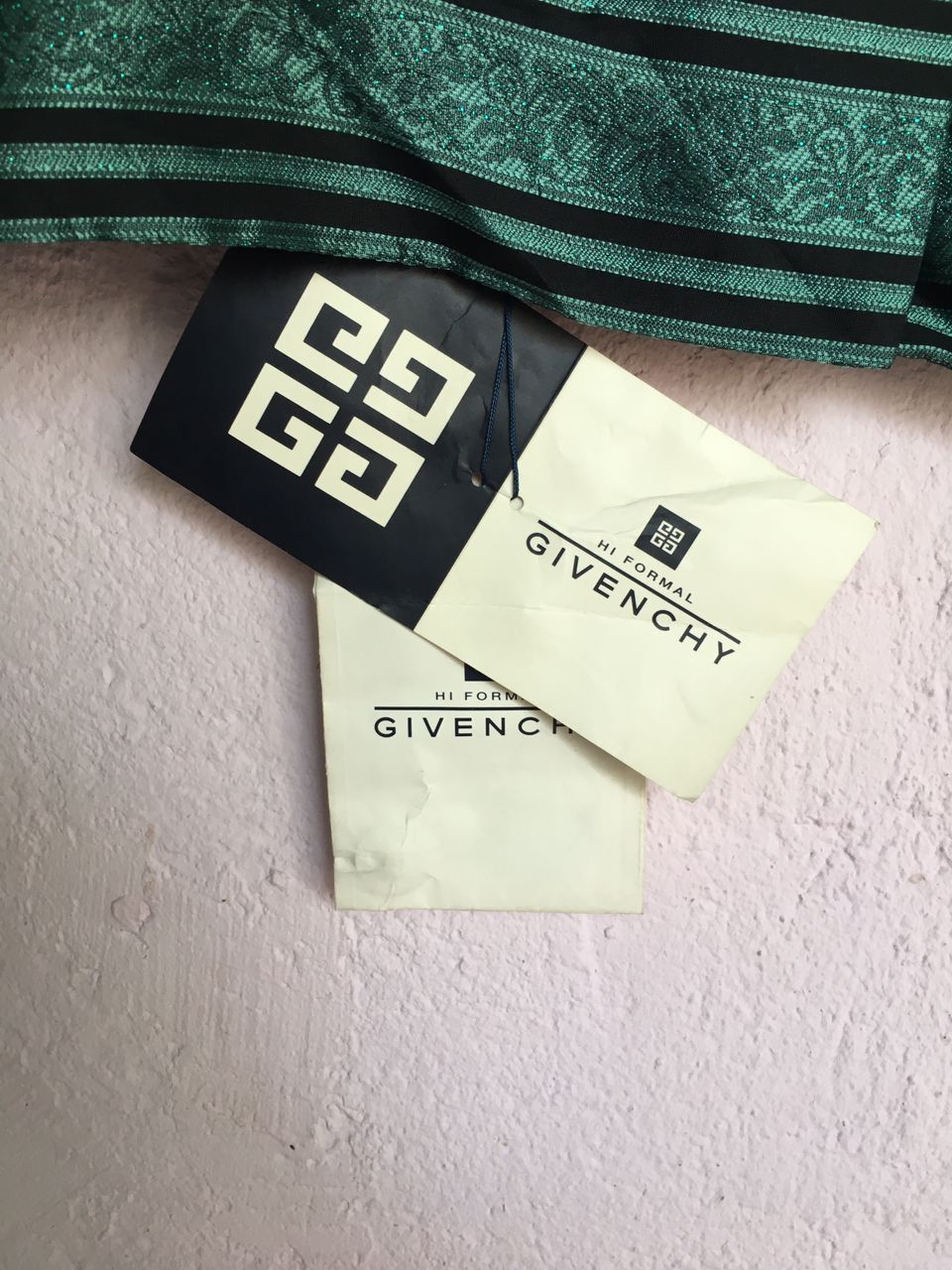 Givenchy Givenchy Tweed silk sating Women green Jackets Size ONE SIZE - 9 Thumbnail