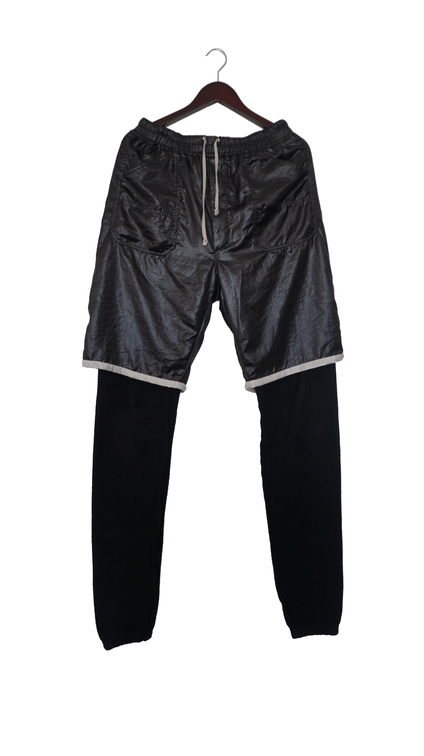 Rick Owens AW06 Dustulator Double Layer Pants Size US 30 / EU 46 - 1 Thumbnail