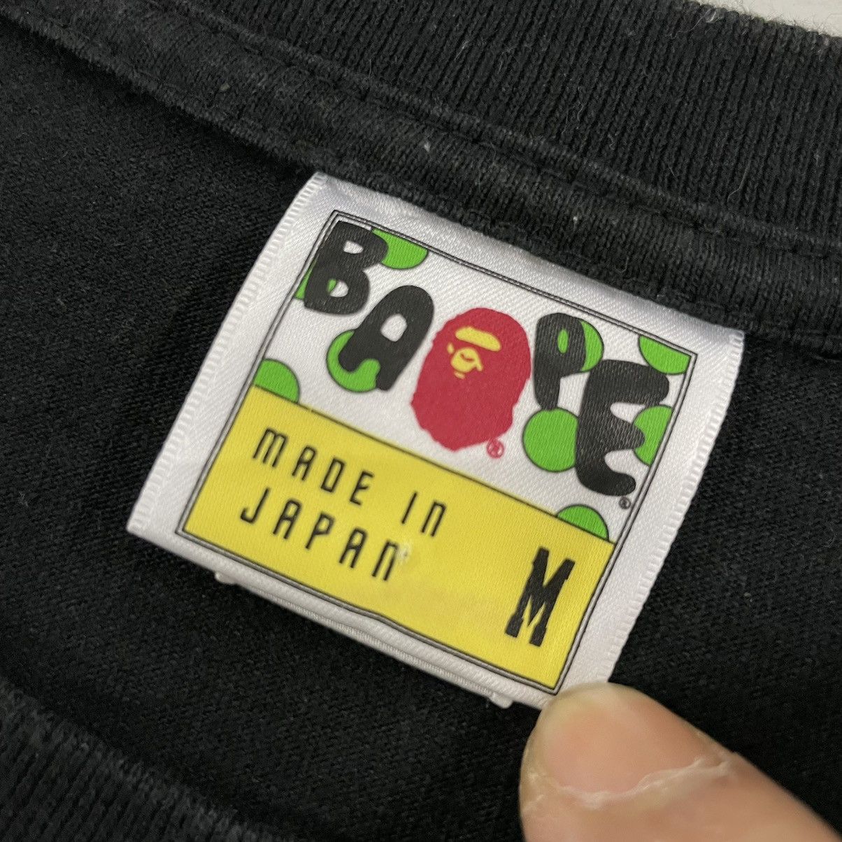 Bape A Bathing Ape 2010 “ASNKA” Font Tee Size US M / EU 48-50 / 2 - 6 Thumbnail