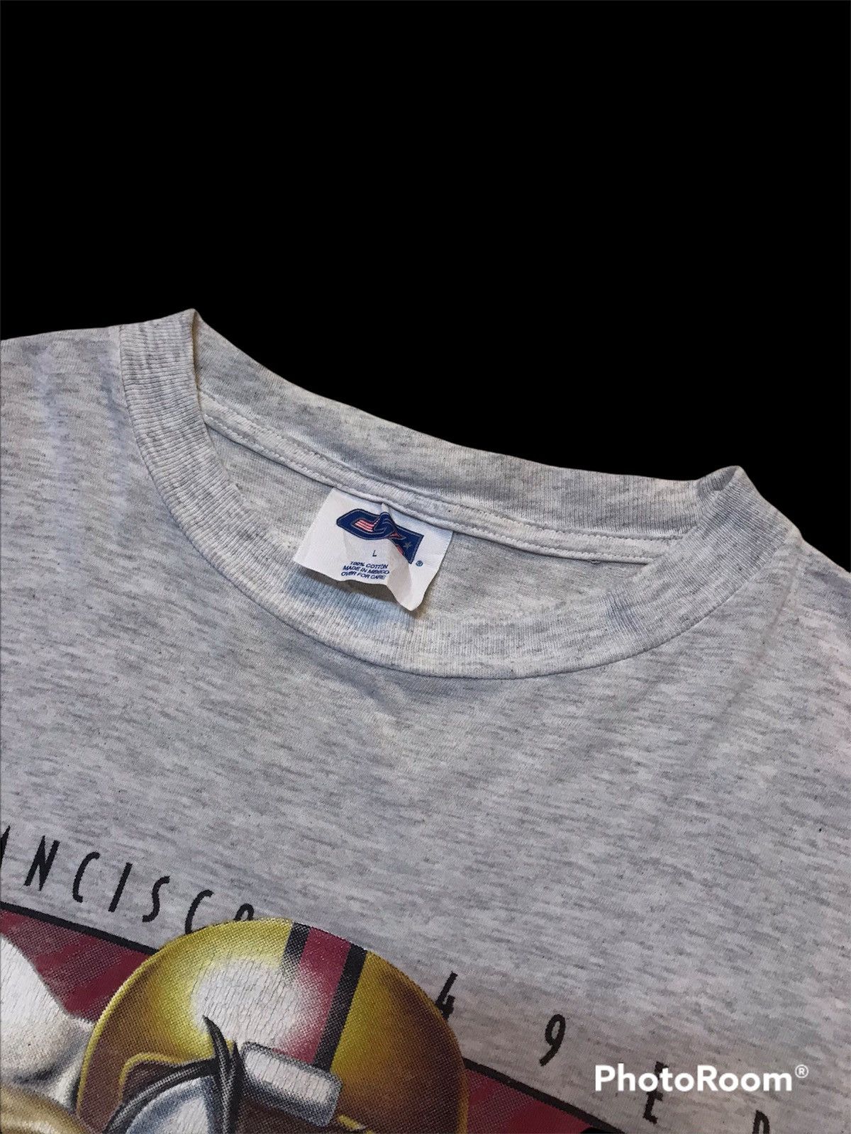 NFL Vintage 90s distressed Tazmania x San Francisco 49ERS tee Size US L / EU 52-54 / 3 - 3 Thumbnail