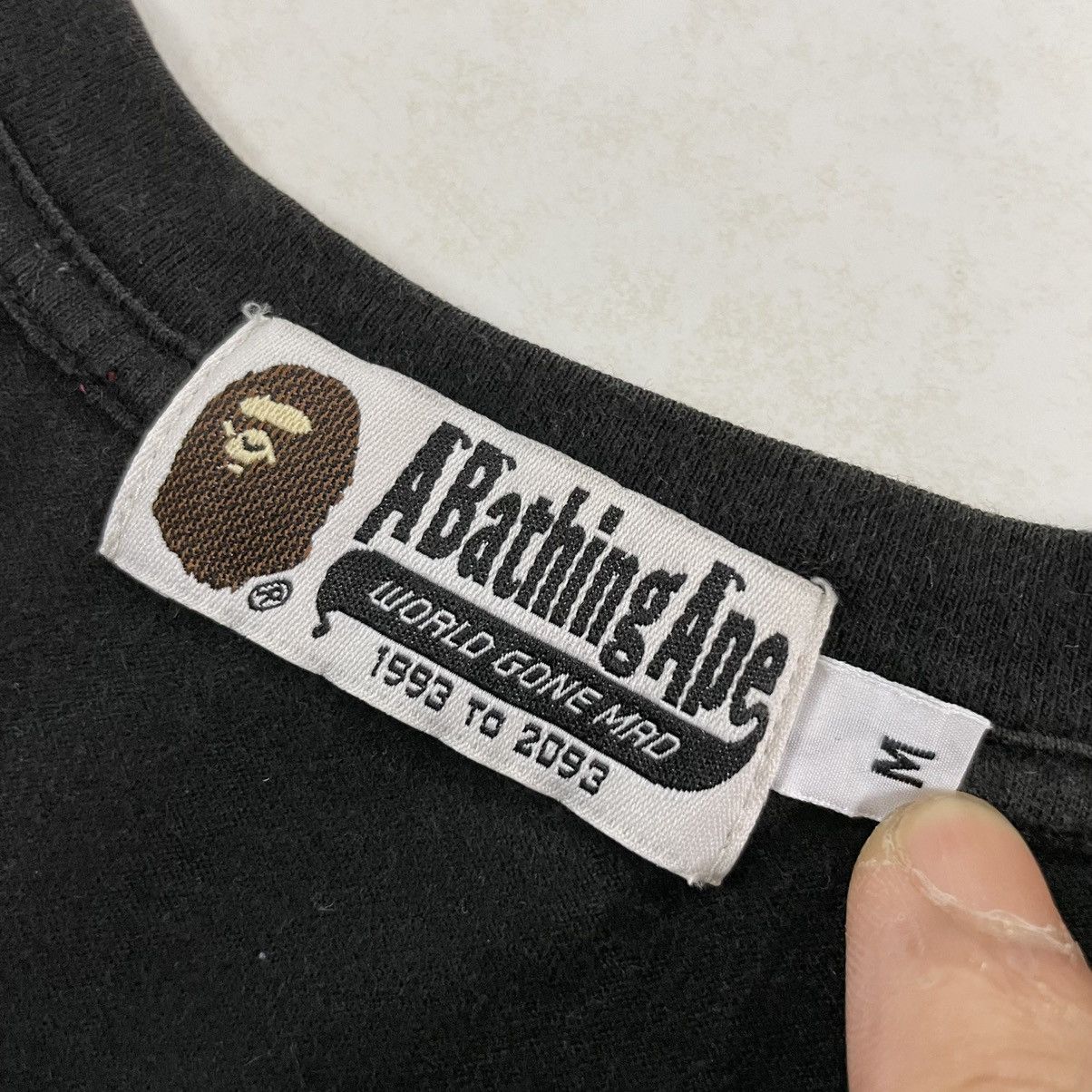 Bape × Nigo A Bathing Ape “MAD FACE APE” Tee Size US M / EU 48-50 / 2 - 4 Thumbnail