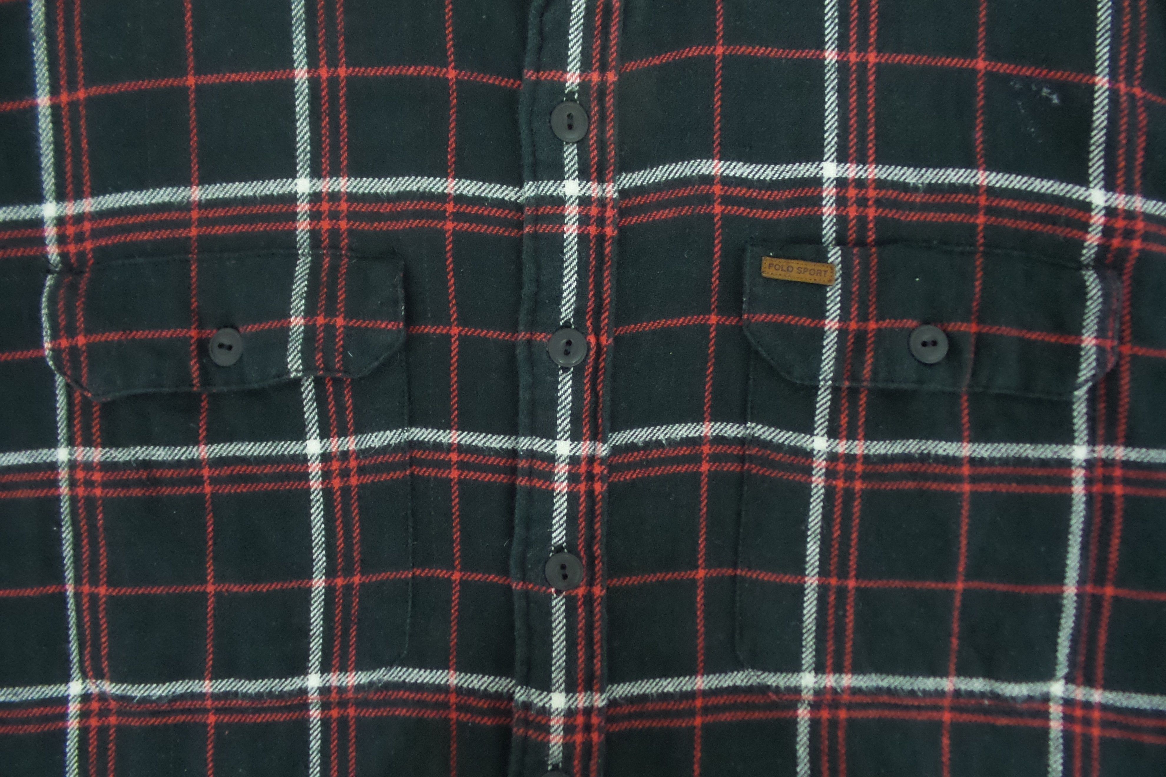 Polo Ralph Lauren × Ralph Lauren Polo Ralph Lauren Checkered Flannel Shirts Size US XL / EU 56 / 4 - 4 Thumbnail