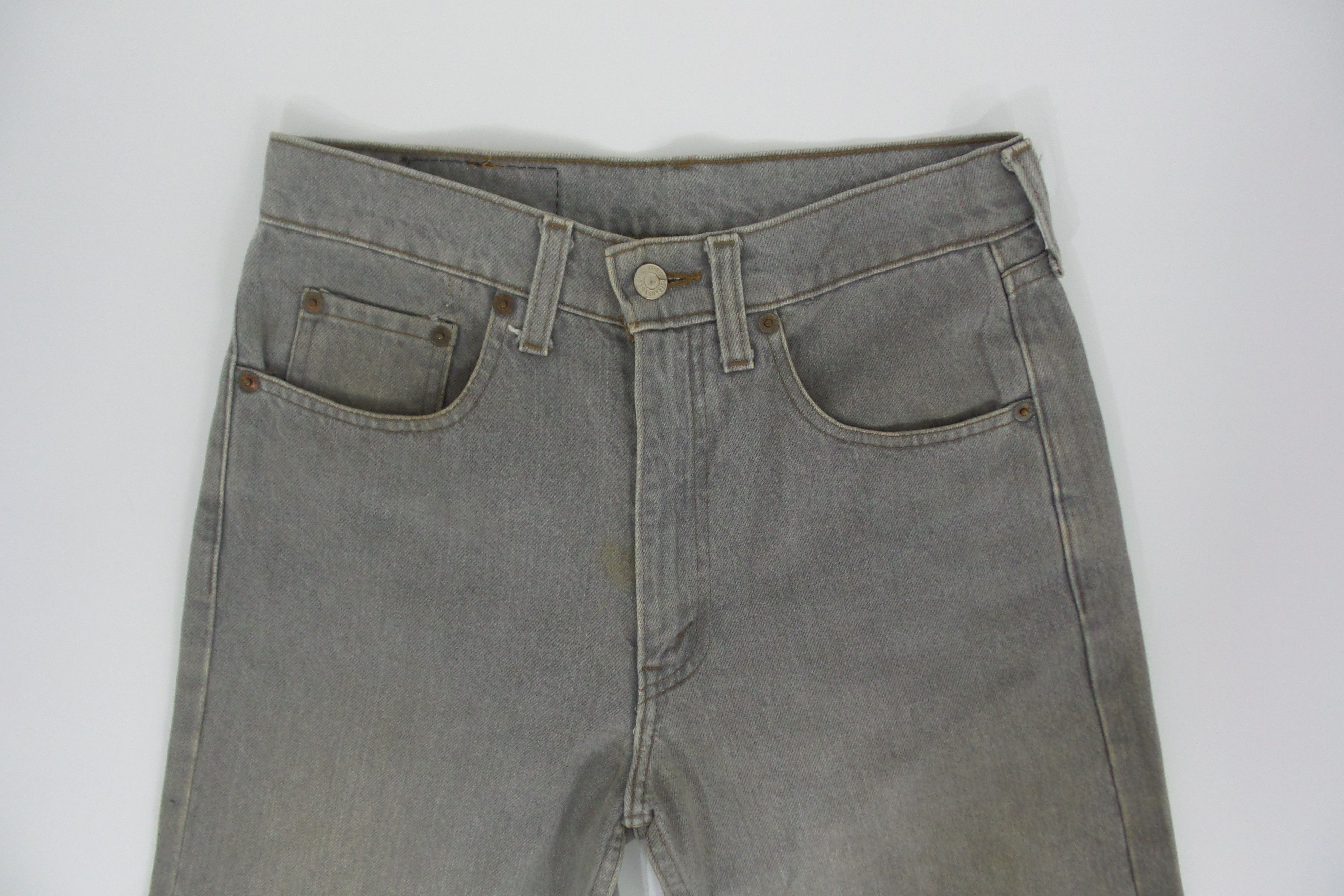 Levi's Levi's 509 Gray Jeans W28xL42.5 Size US 29 - 2 Thumbnail