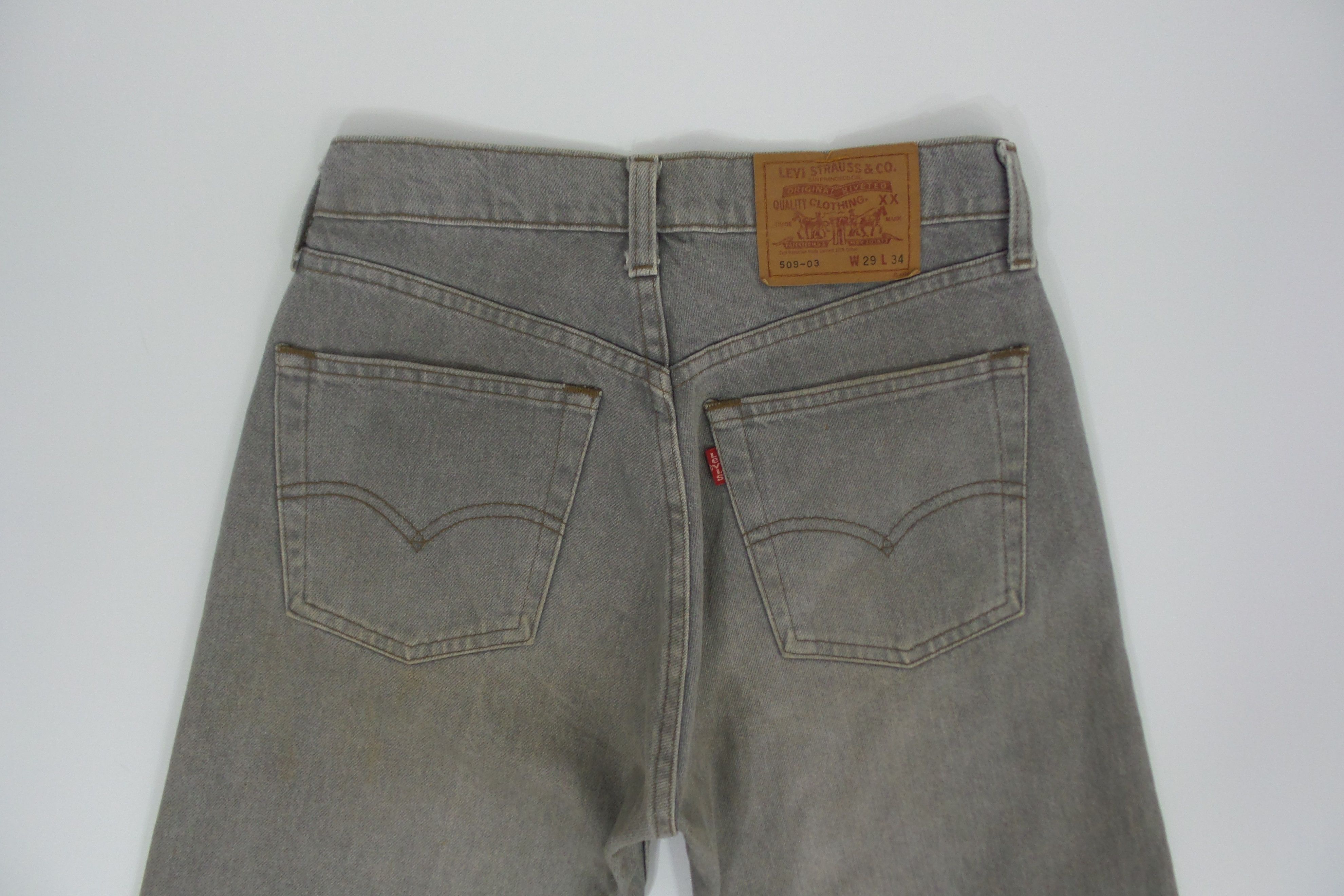 Levi's Levi's 509 Gray Jeans W28xL42.5 Size US 29 - 6 Thumbnail
