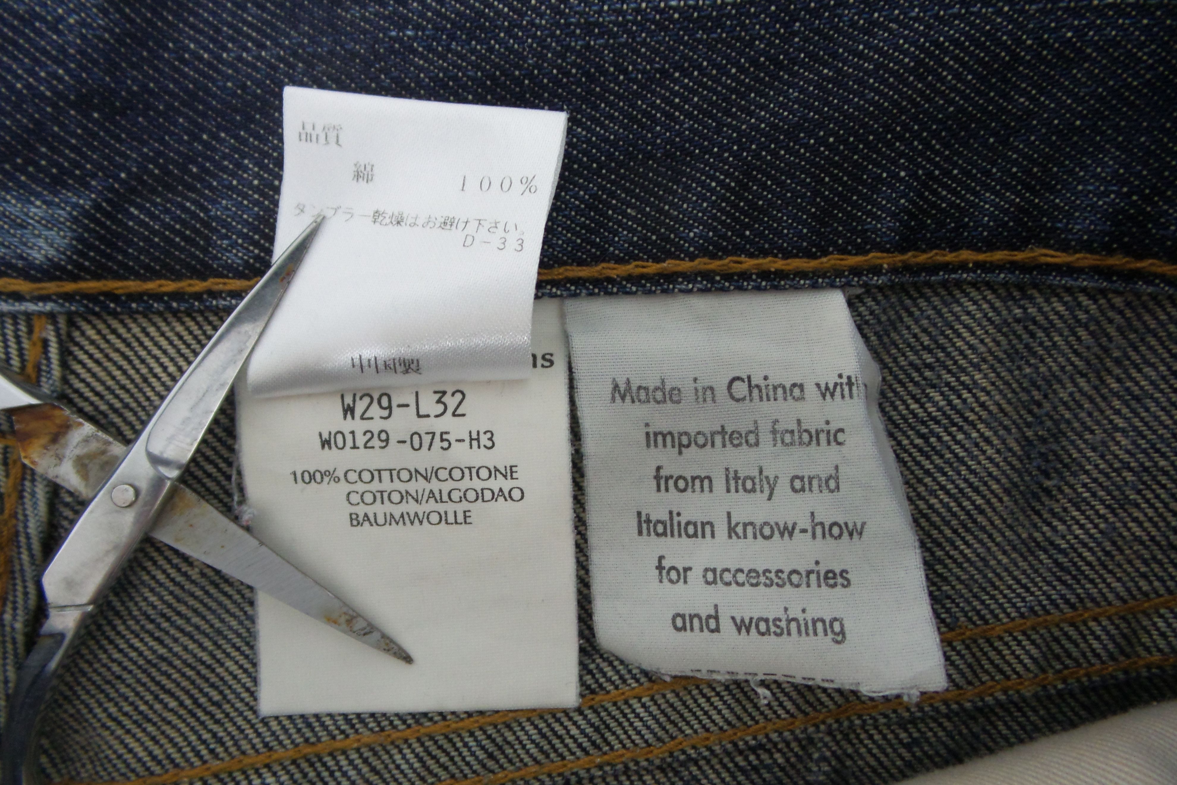 Calvin Klein × Designer Calvin Klein Stonewashed Jeans W29xL39 Size US 29 - 4 Thumbnail