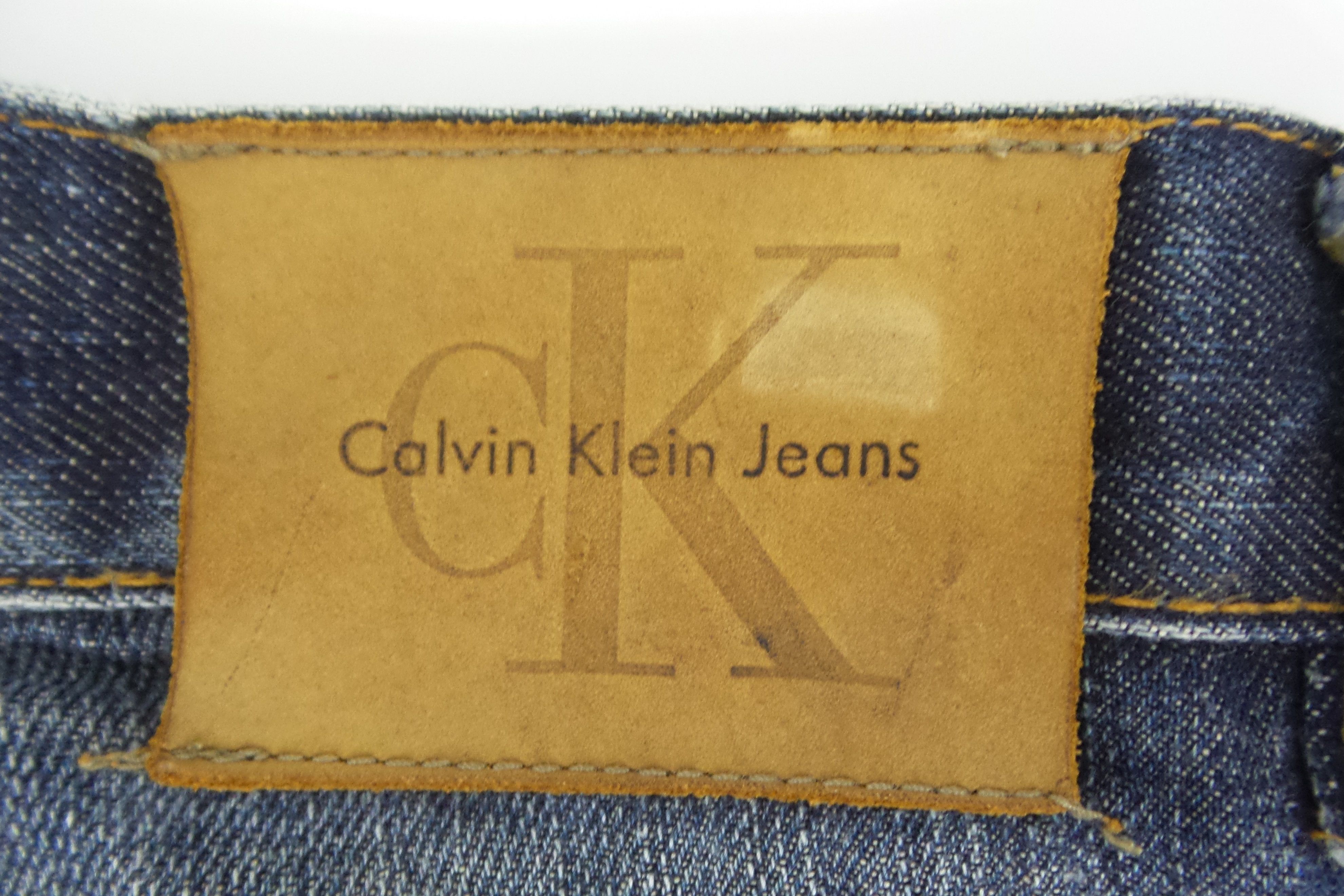 Calvin Klein × Designer Calvin Klein Stonewashed Jeans W29xL39 Size US 29 - 8 Thumbnail