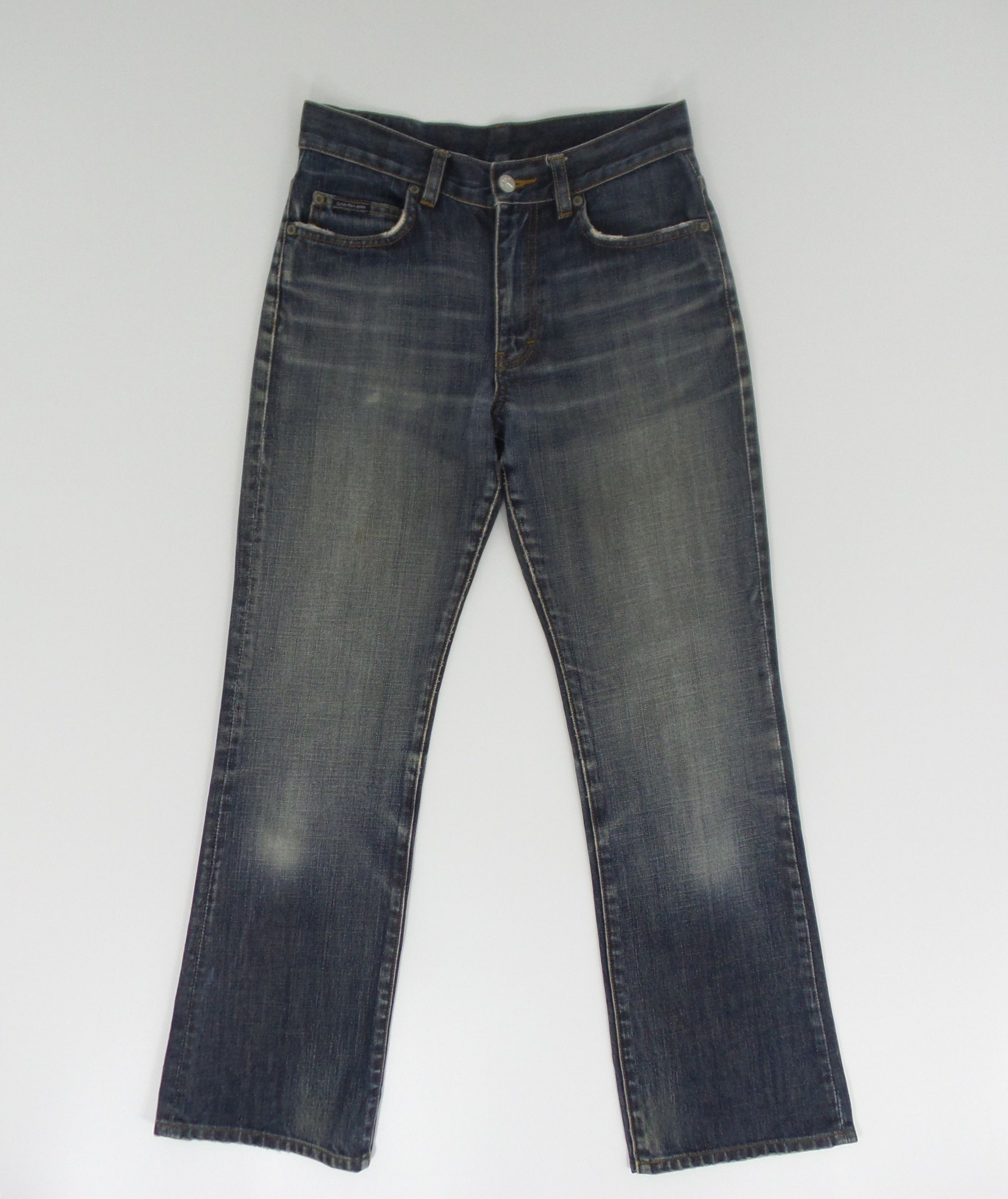 Calvin Klein × Designer Calvin Klein Stonewashed Jeans W29xL39 Size US 29 - 1 Thumbnail