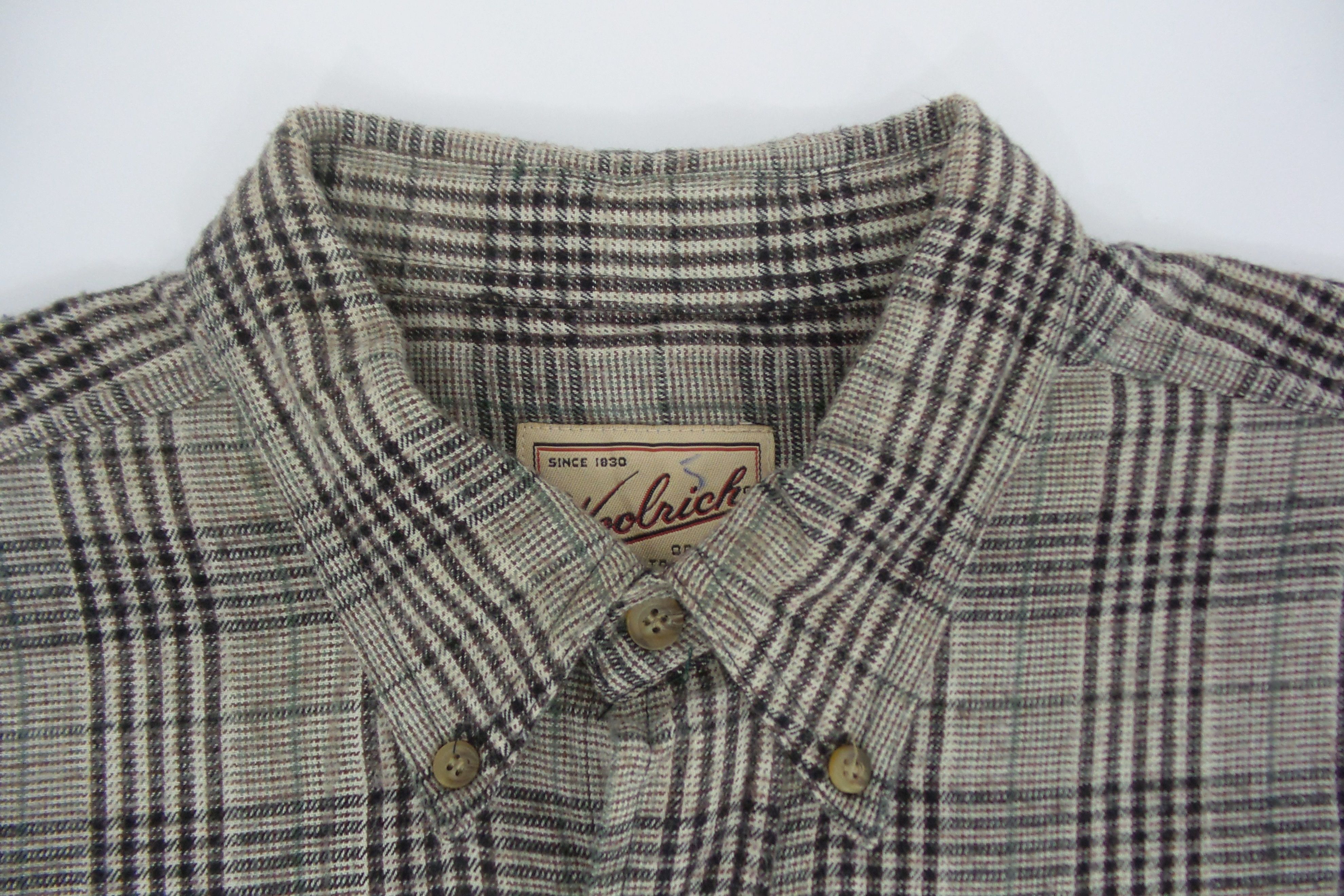Woolrich Woolen Mills Woolrich Checkered Long Sleeve Shirts Size US L / EU 52-54 / 3 - 2 Thumbnail