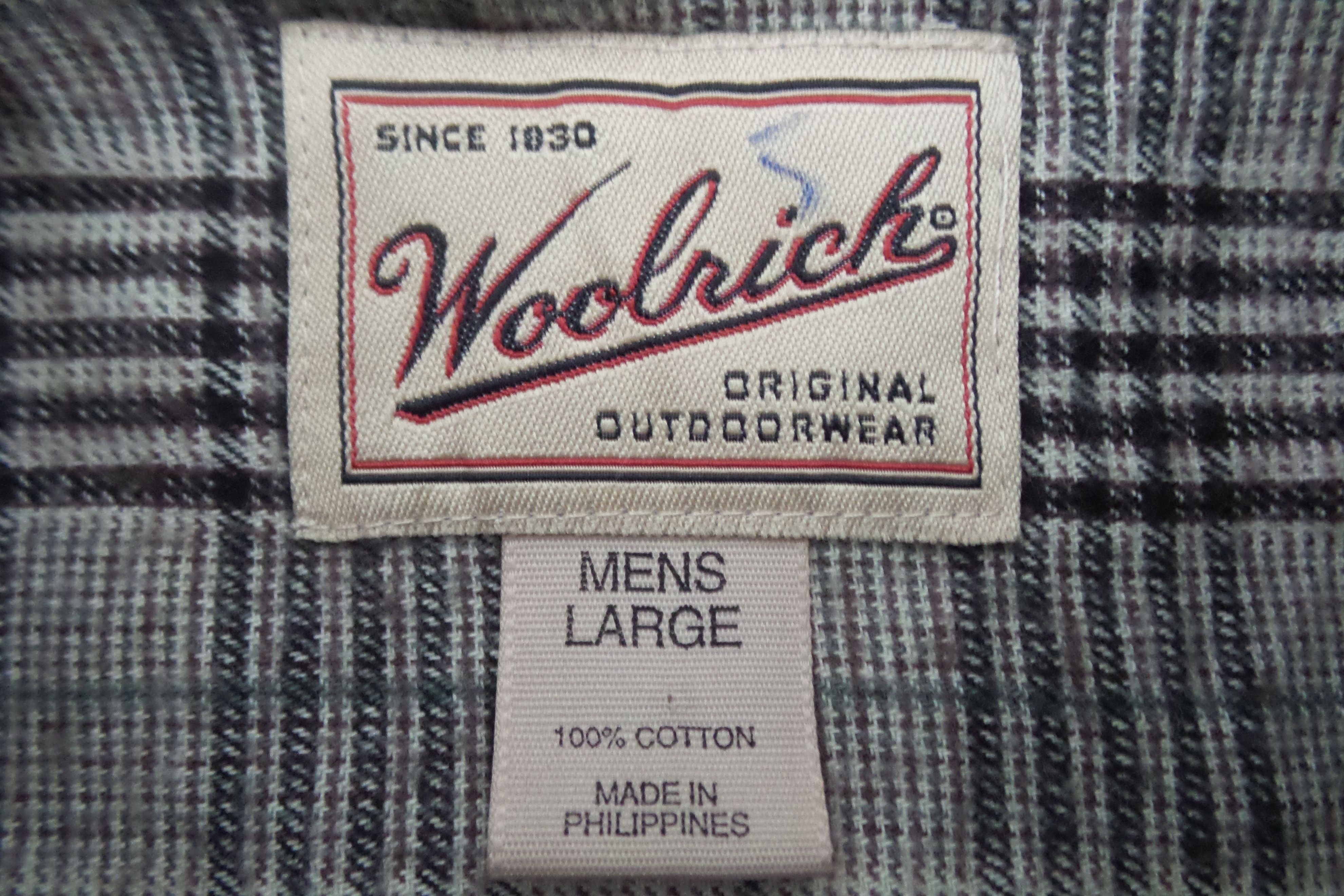 Woolrich Woolen Mills Woolrich Checkered Long Sleeve Shirts Size US L / EU 52-54 / 3 - 3 Thumbnail