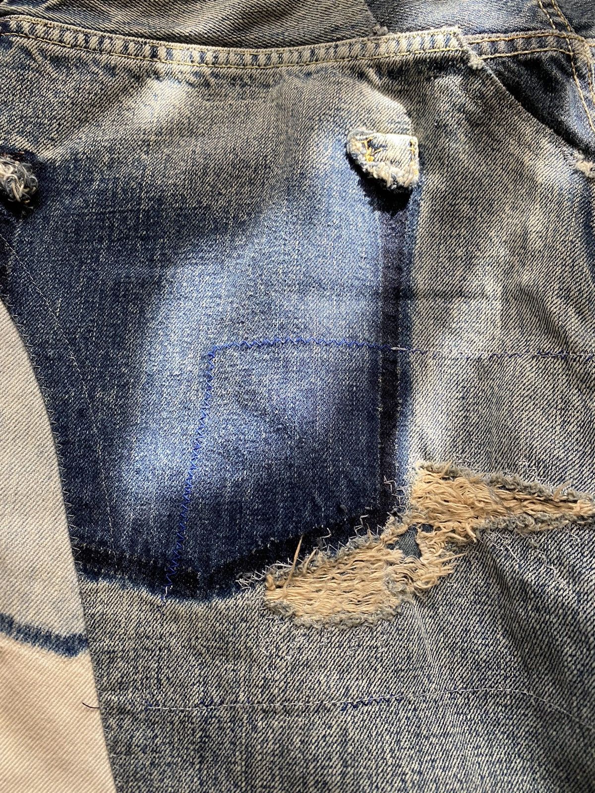 Kapital Kapital patchwork damaged denim Size US 36 / EU 52 - 12 Thumbnail