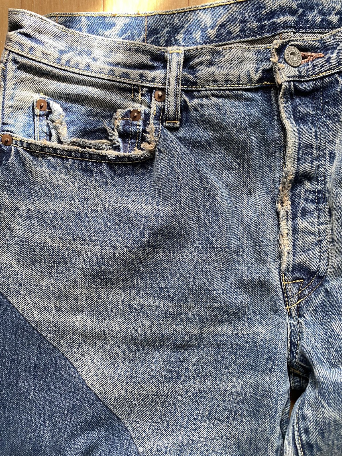 Kapital Kapital patchwork damaged denim Size US 36 / EU 52 - 3 Thumbnail
