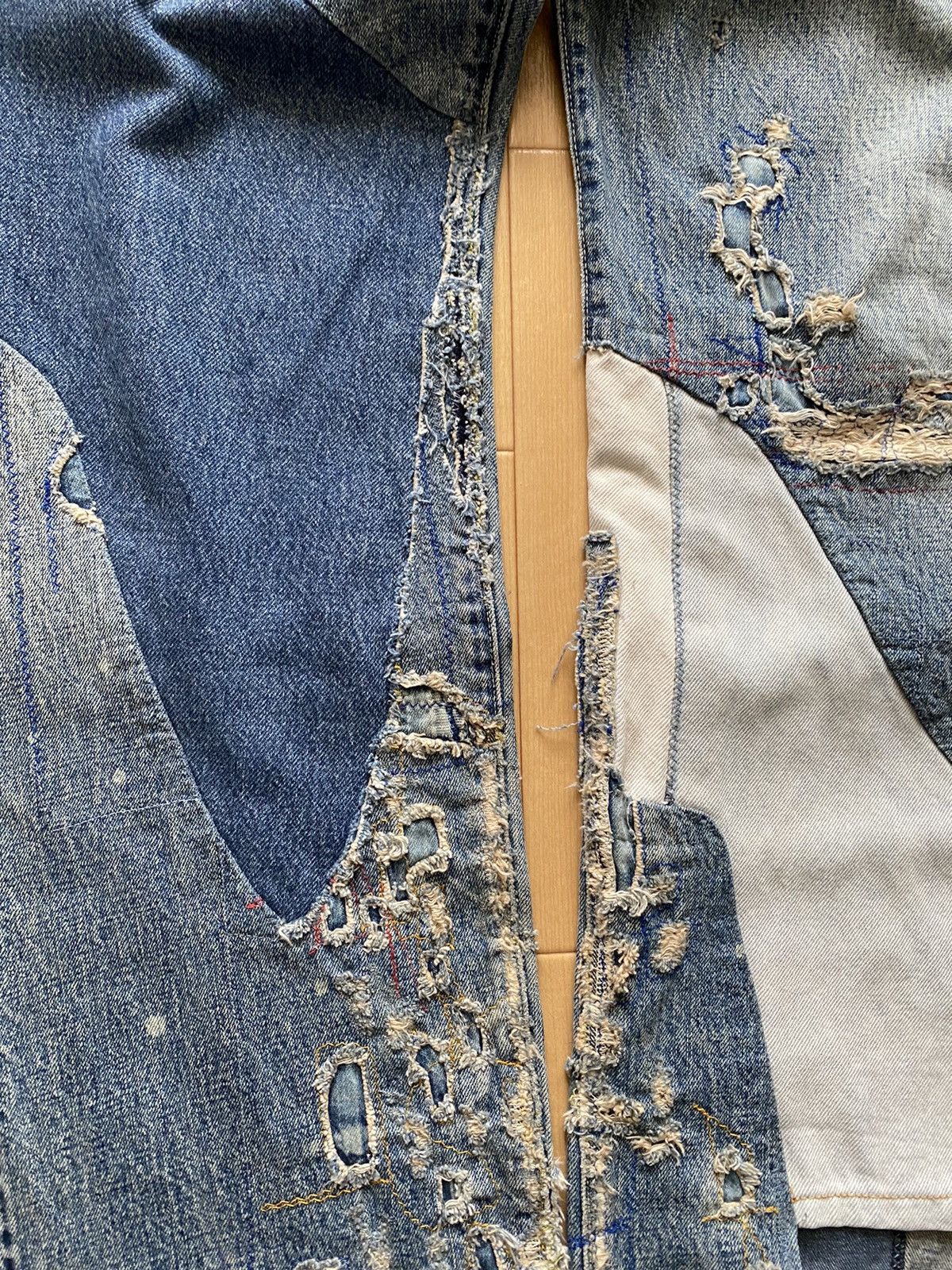 Kapital Kapital patchwork damaged denim Size US 36 / EU 52 - 5 Thumbnail