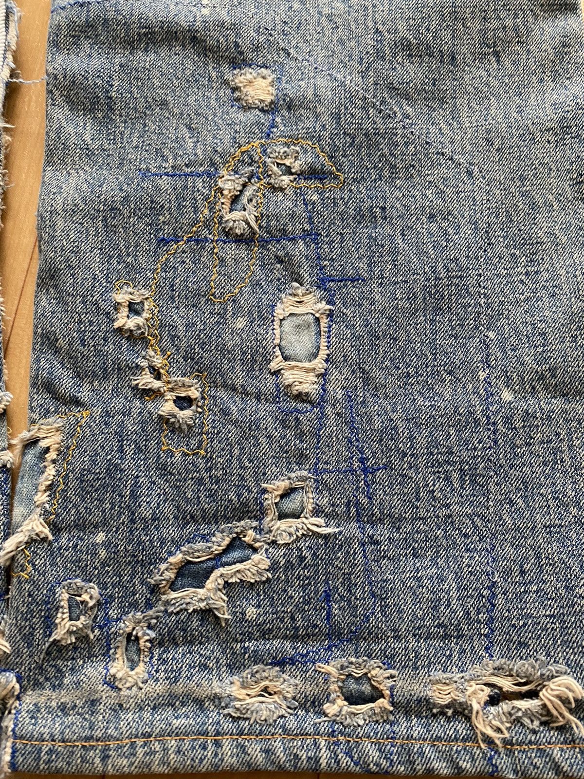 Kapital Kapital patchwork damaged denim Size US 36 / EU 52 - 11 Thumbnail