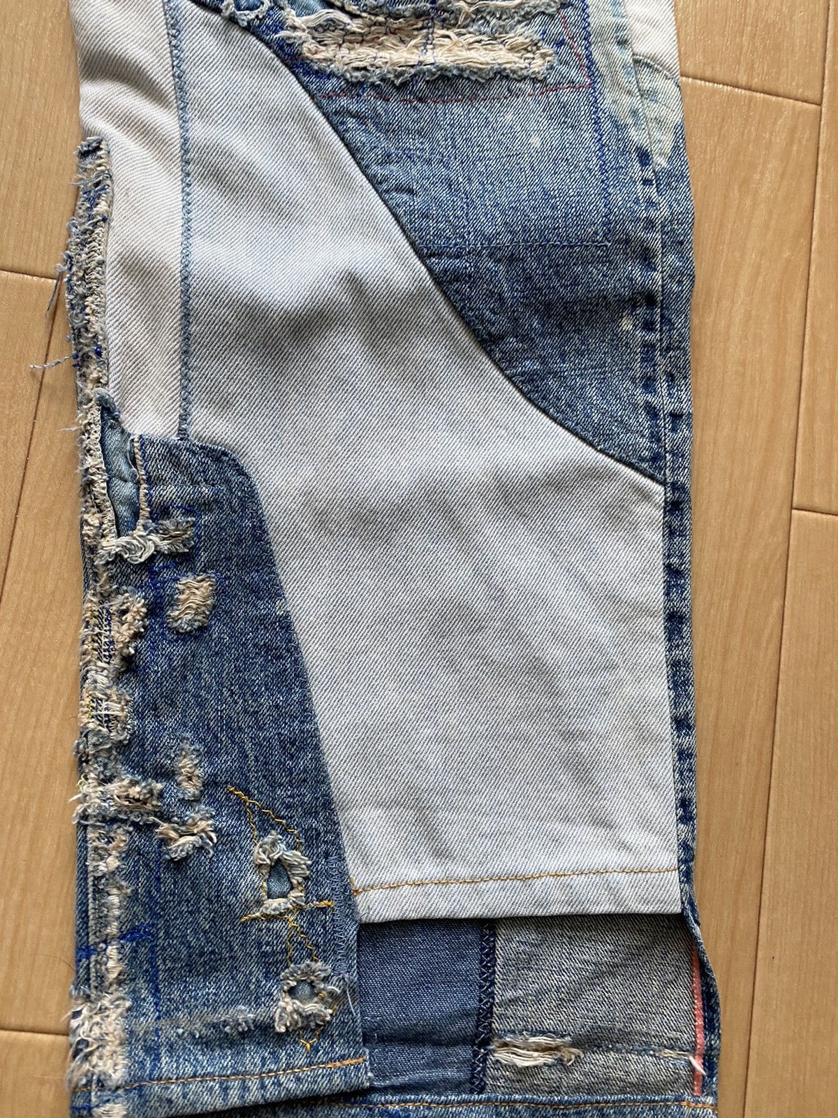 Kapital Kapital patchwork damaged denim Size US 36 / EU 52 - 7 Thumbnail
