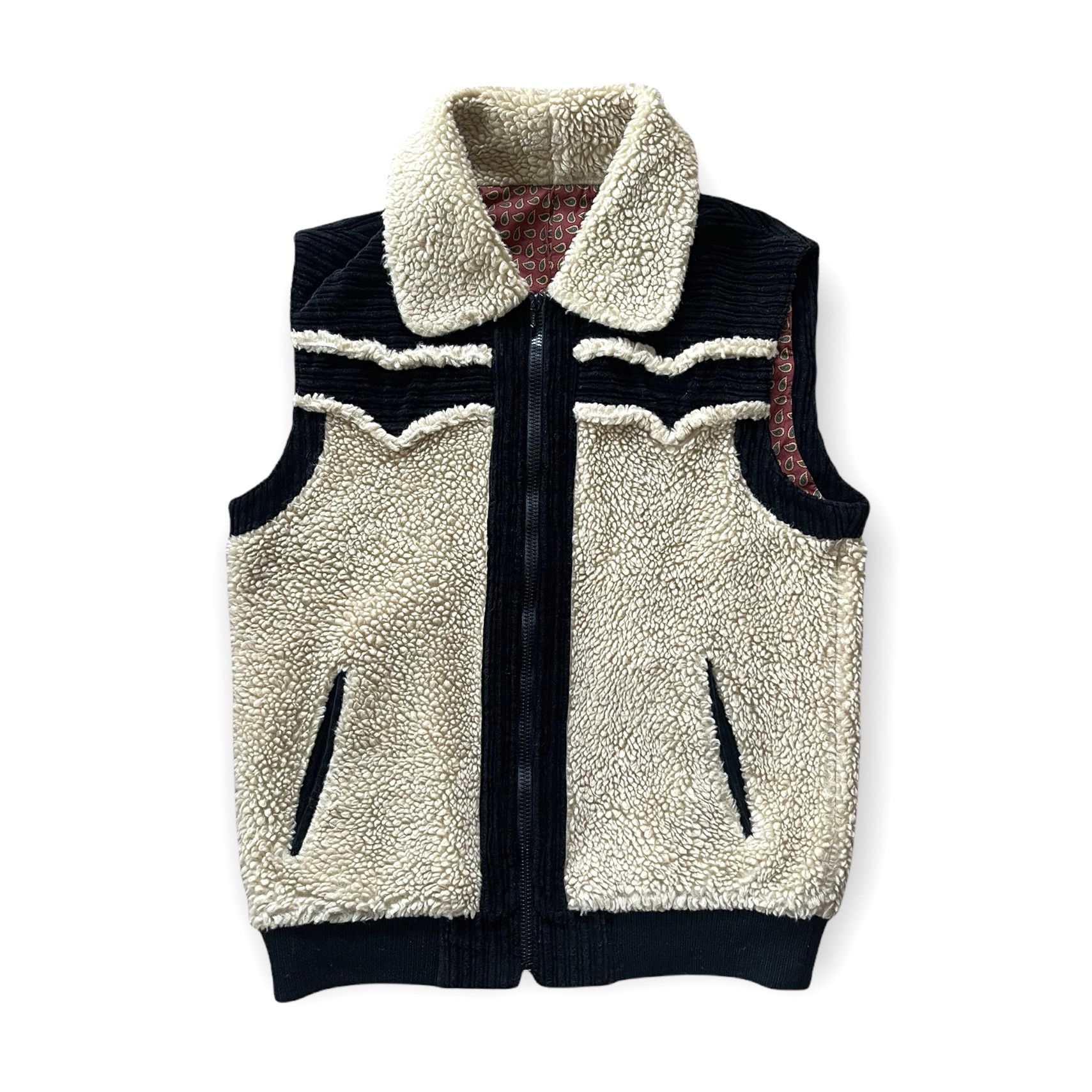 Number (N)ine Number (N)ine Number (N)ine Kurt Shearling Boa Vest Size US M / EU 48-50 / 2 - 1 Thumbnail
