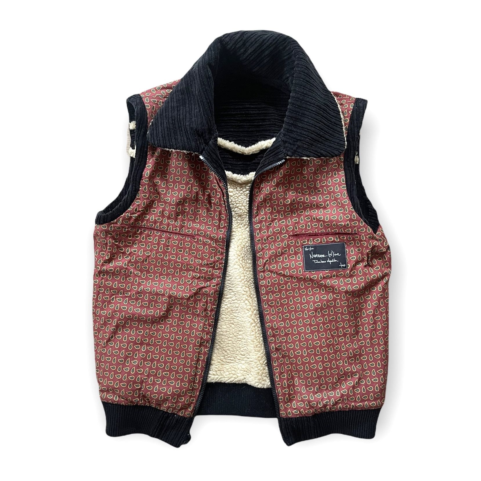 Number (N)ine Number (N)ine Number (N)ine Kurt Shearling Boa Vest Size US M / EU 48-50 / 2 - 4 Thumbnail