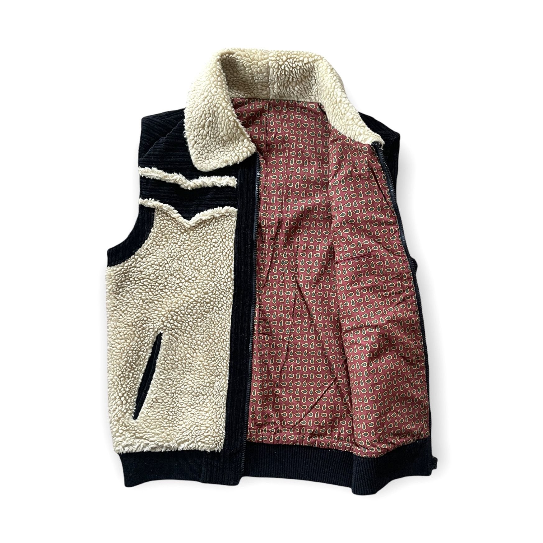 Number (N)ine Number (N)ine Number (N)ine Kurt Shearling Boa Vest Size US M / EU 48-50 / 2 - 3 Thumbnail