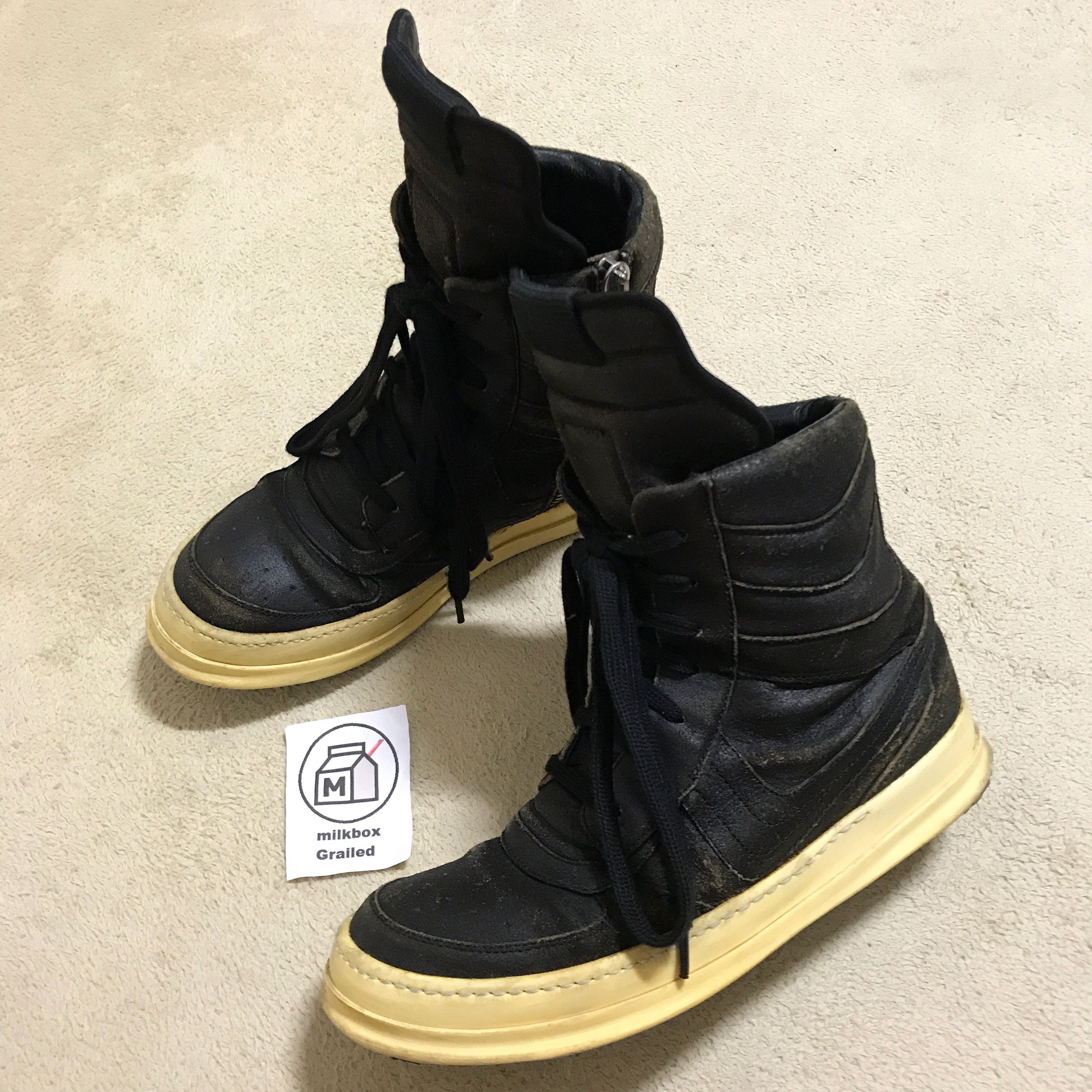 Rick Owens Rick Owens Blistered Lamb Dunks AW2009 Grailed