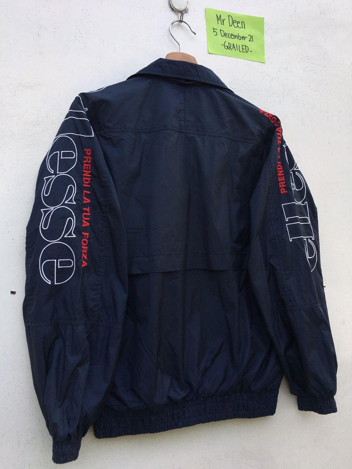 Ellesse Vintage Ellesse Perugia Italia Spellout Windbreaker Size US M / EU 48-50 / 2 - 16 Thumbnail