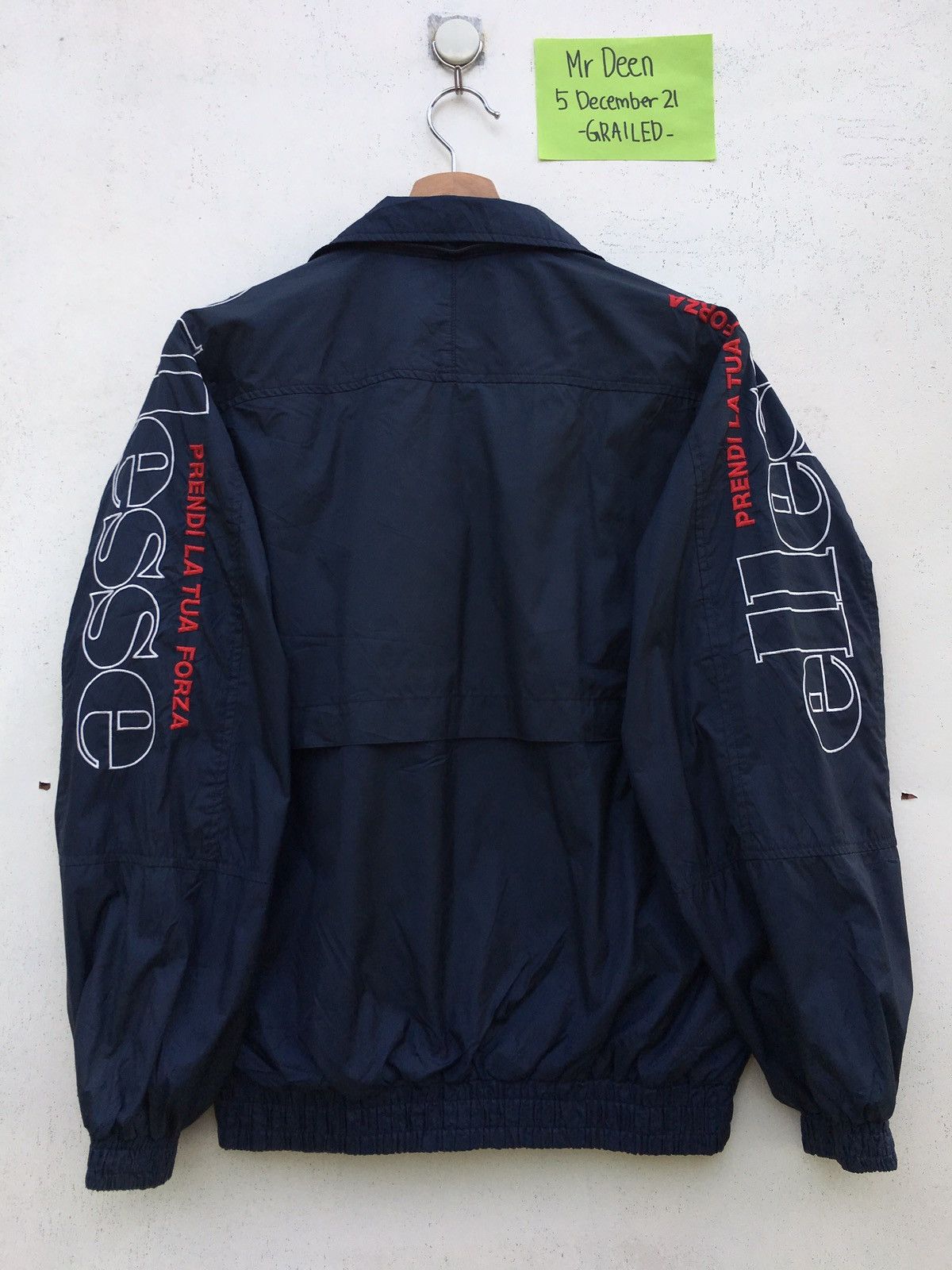 Ellesse Vintage Ellesse Perugia Italia Spellout Windbreaker Size US M / EU 48-50 / 2 - 15 Thumbnail
