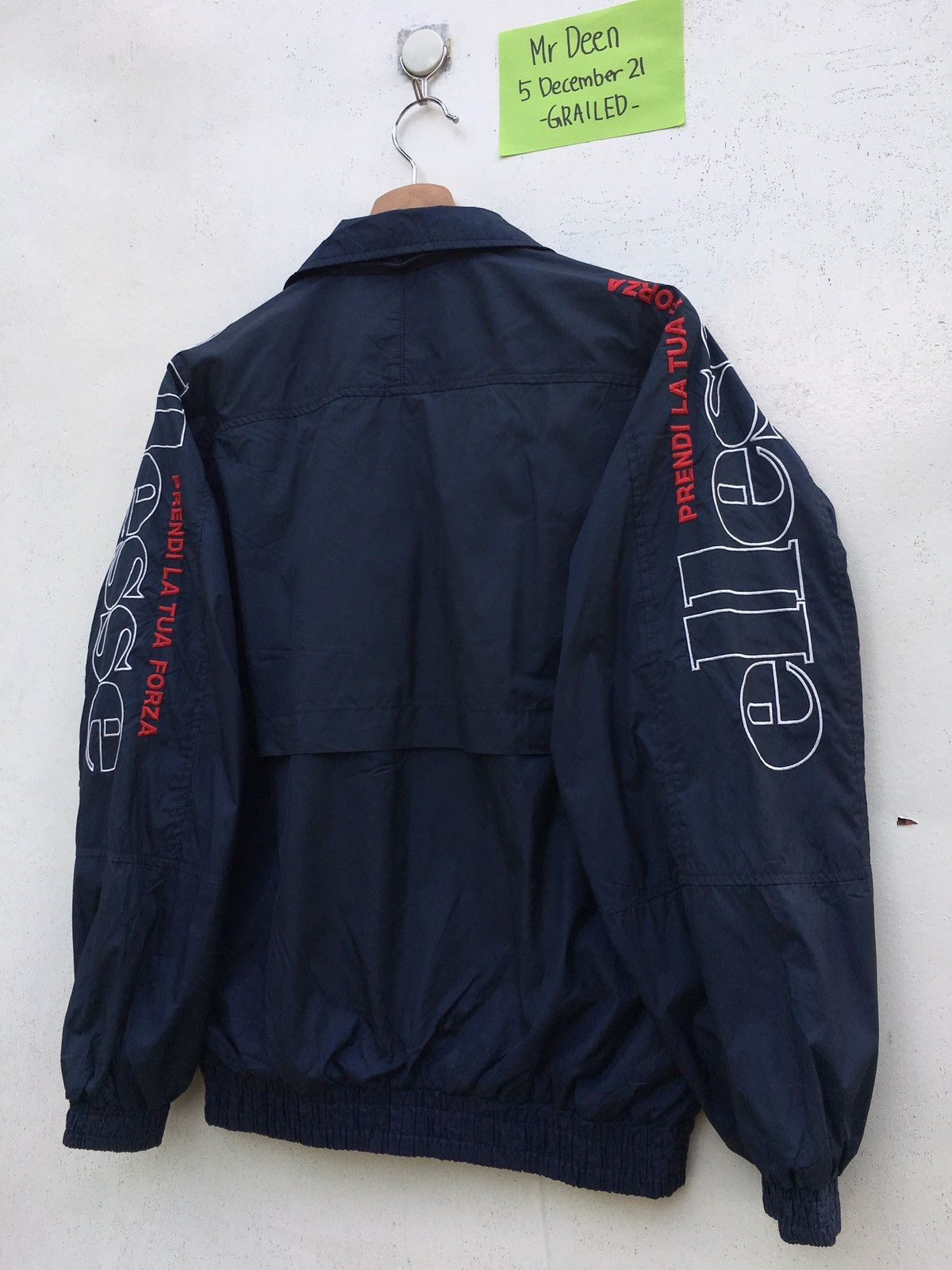 Ellesse Vintage Ellesse Perugia Italia Spellout Windbreaker Size US M / EU 48-50 / 2 - 17 Thumbnail