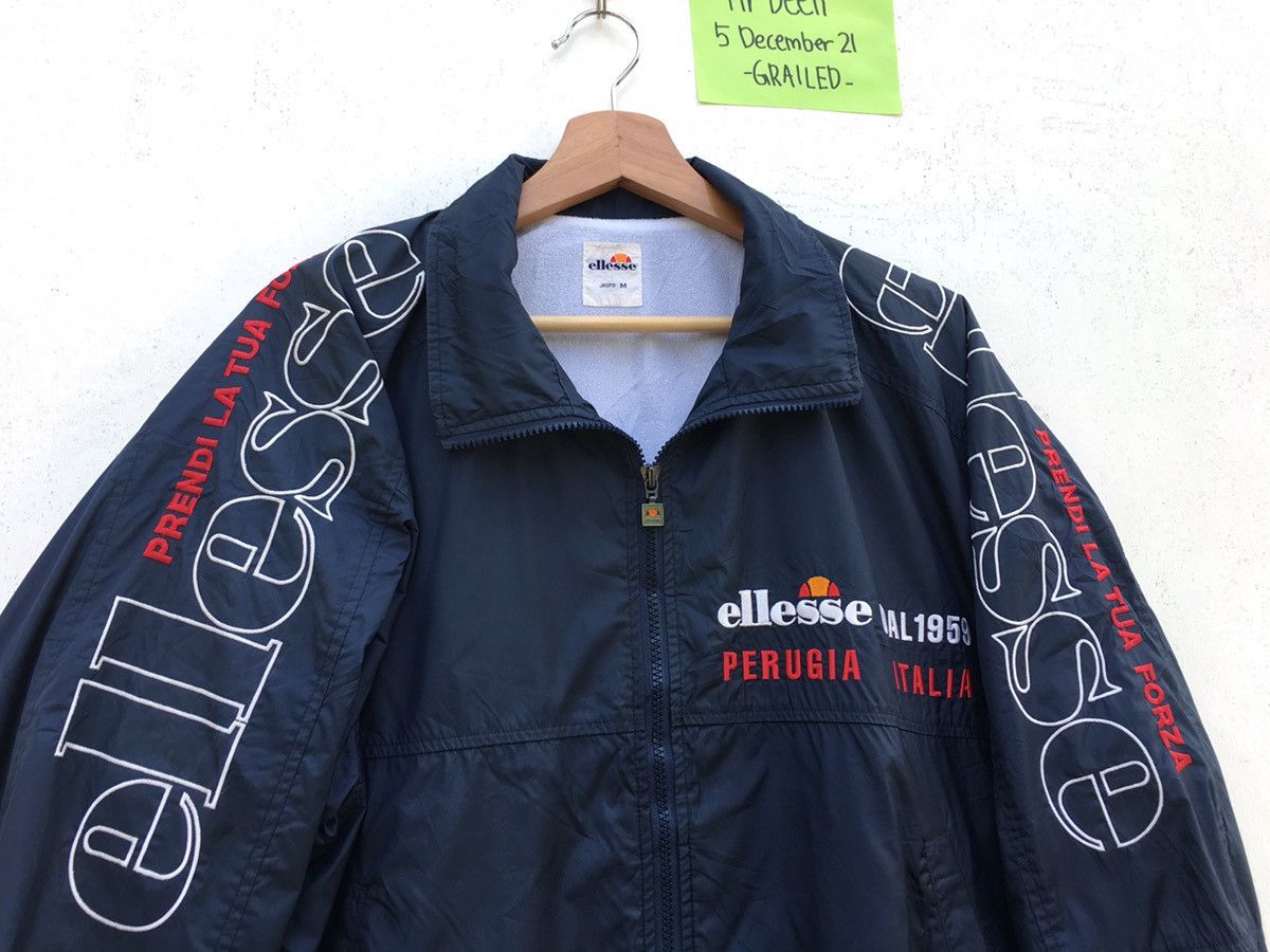 Ellesse Vintage Ellesse Perugia Italia Spellout Windbreaker Size US M / EU 48-50 / 2 - 14 Thumbnail