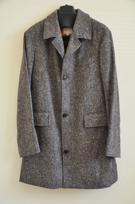 Billy Reid Sunday Tweed Coat Grailed