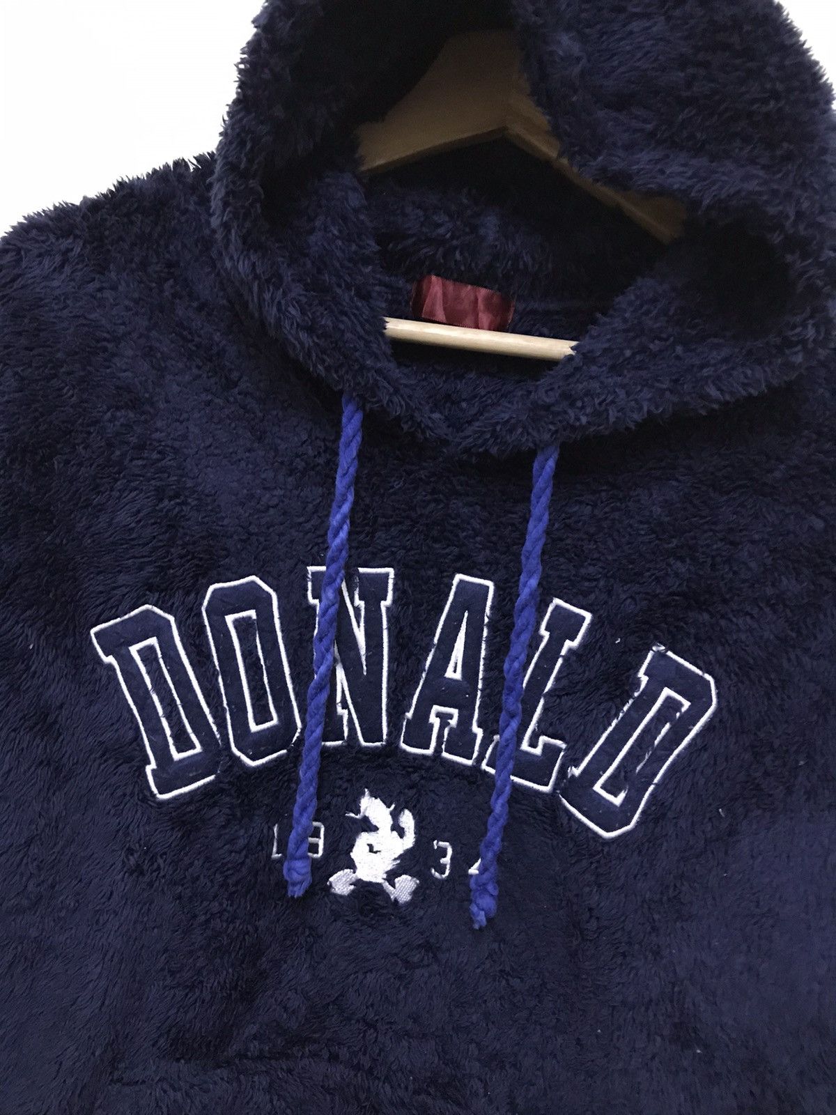 Disney × Vintage Vintage Disney Donald Duck Fleece Hoodie Size US S / EU 44-46 / 1 - 4 Thumbnail