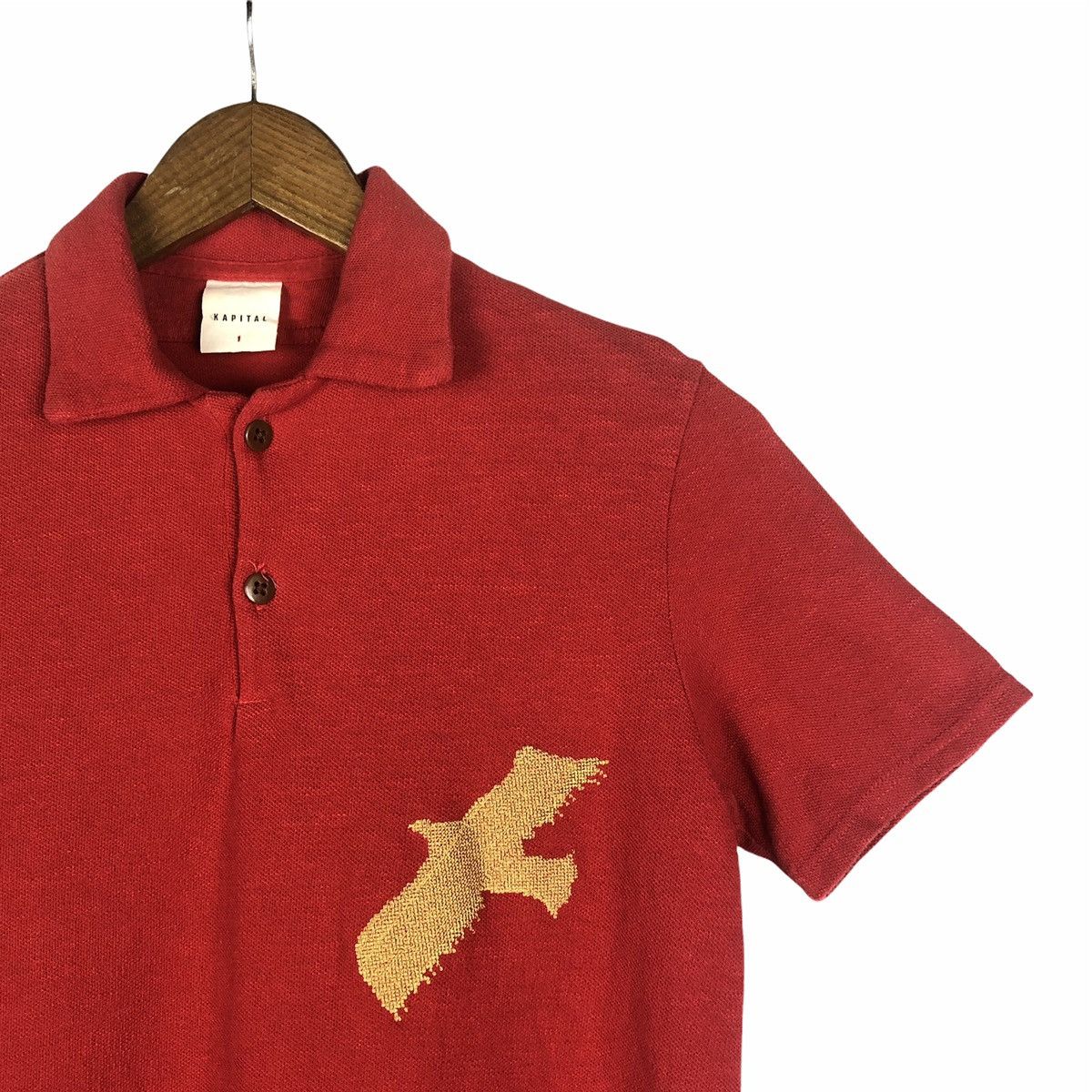 Kapital Kapital Flying Eagle Polo Tee Size US S / EU 44-46 / 1 - 5 Thumbnail