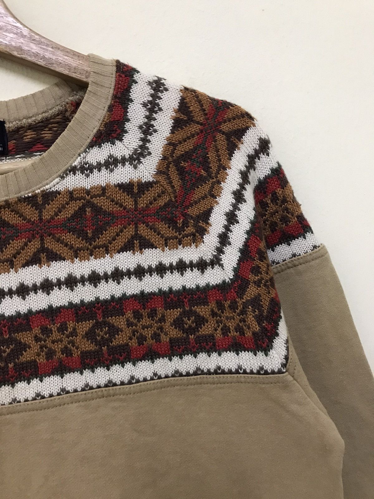 Japanese Brand × Takeo Kikuchi Vintage Takeo Kikuchi Sweatshirt Half Knitwear Size US S / EU 44-46 / 1 - 4 Thumbnail