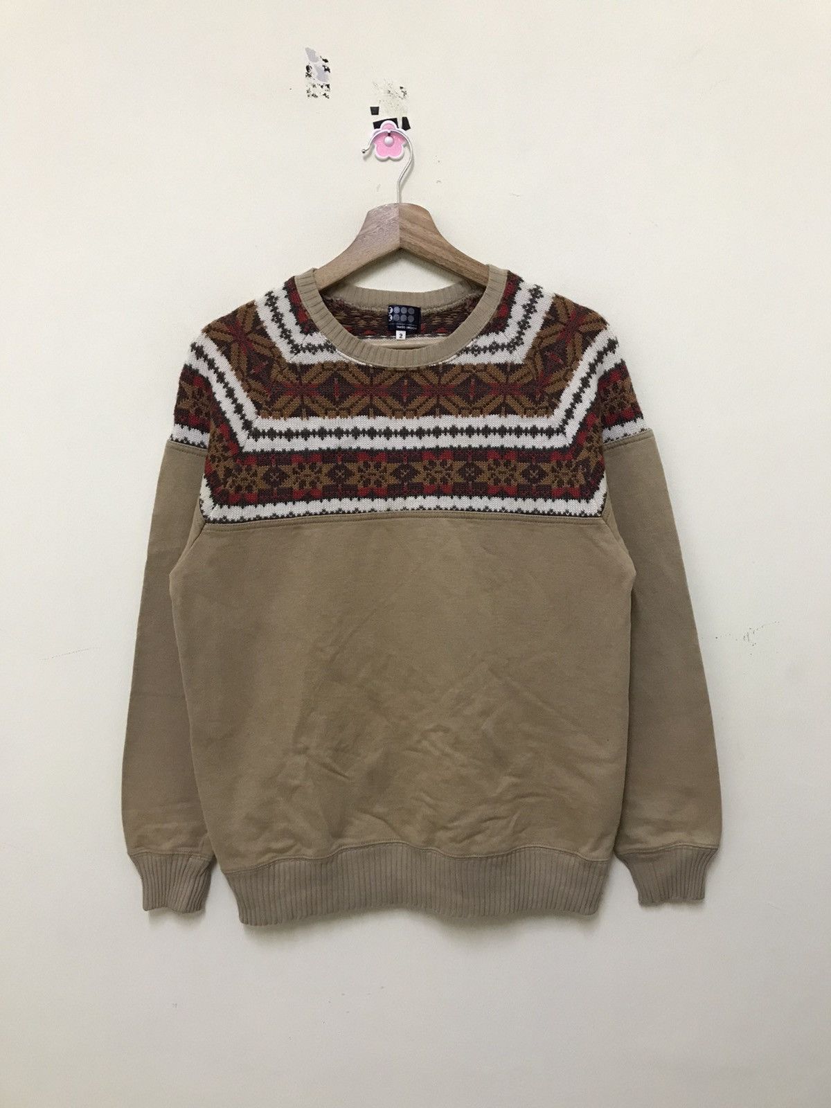 Japanese Brand × Takeo Kikuchi Vintage Takeo Kikuchi Sweatshirt Half Knitwear Size US S / EU 44-46 / 1 - 6 Thumbnail
