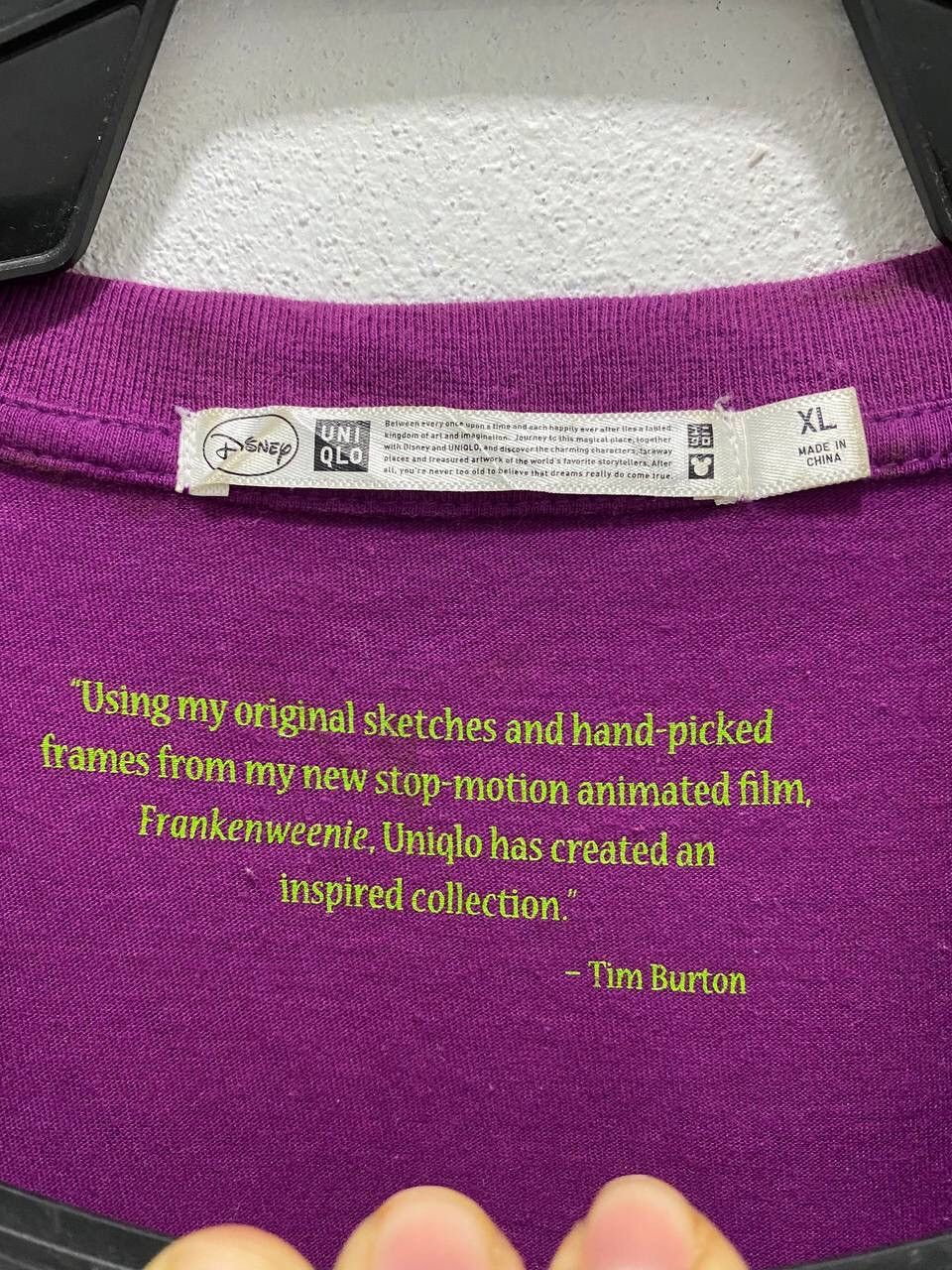 Uniqlo Frankenstein Uniqlo x Universal Studio All Single Stiched Size US XL / EU 56 / 4 - 3 Thumbnail
