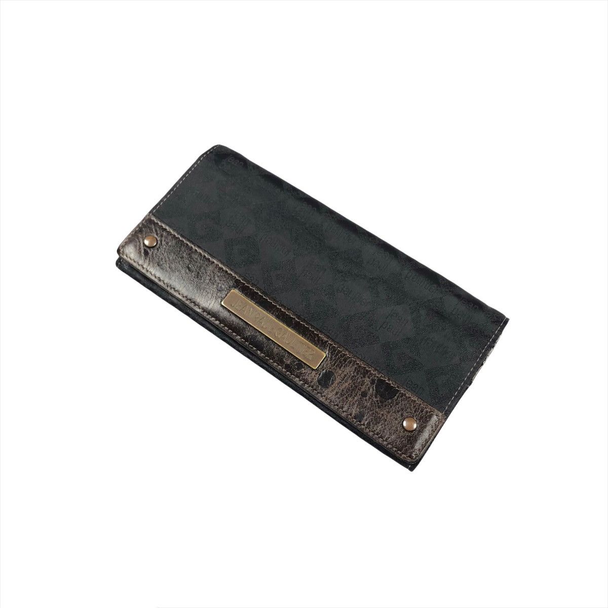 Jean Paul Gaultier Jean Paul Gaultier Monogram Logo Long Wallet Size ONE SIZE - 10 Thumbnail