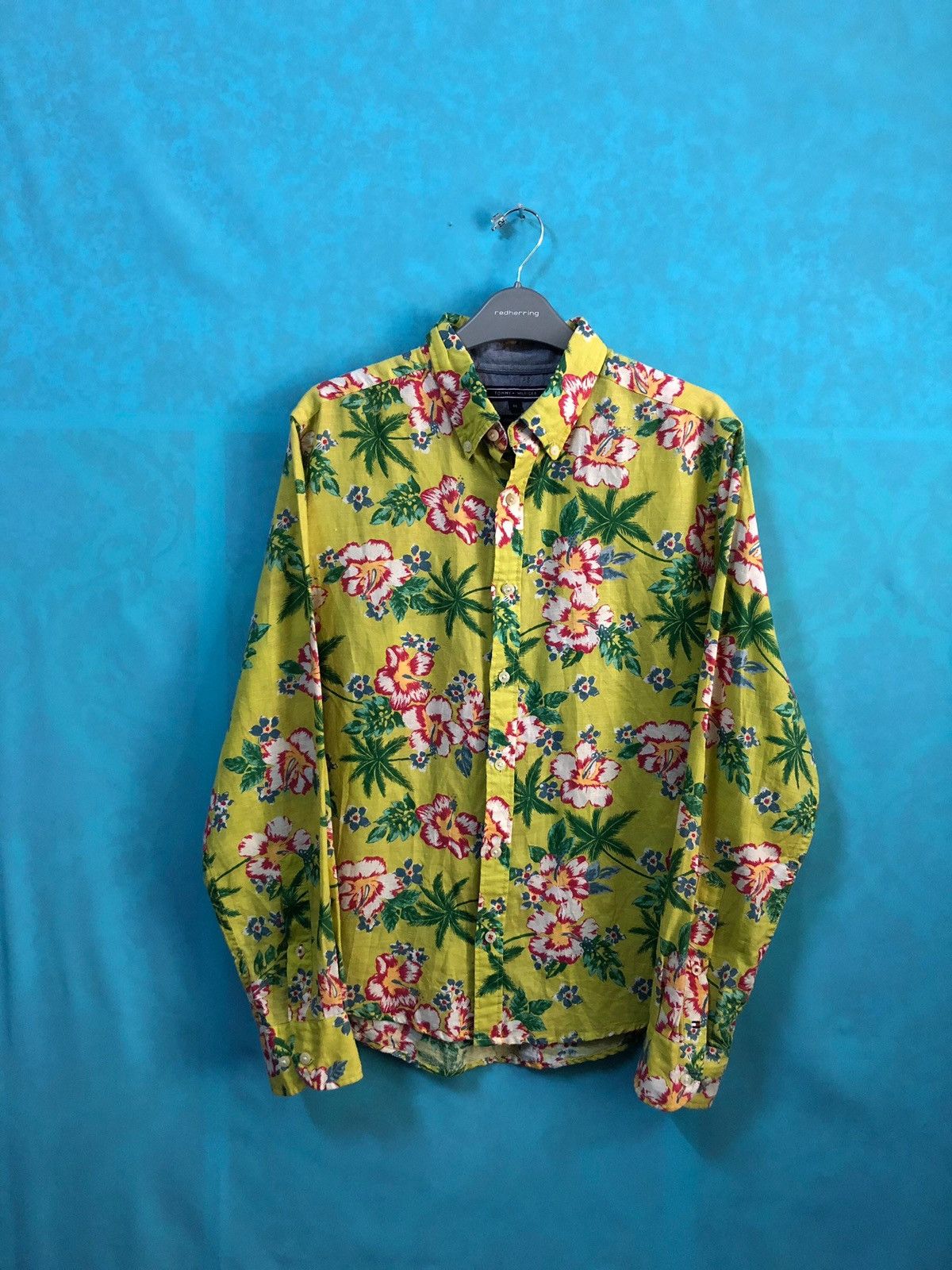 Tommy Hilfiger hawaiian shirt sewing #872 Size US M / EU 48-50 / 2 - 1 Thumbnail
