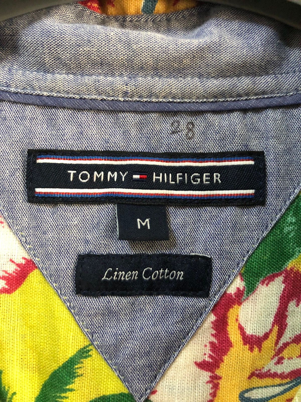Tommy Hilfiger hawaiian shirt sewing #872 Size US M / EU 48-50 / 2 - 7 Thumbnail