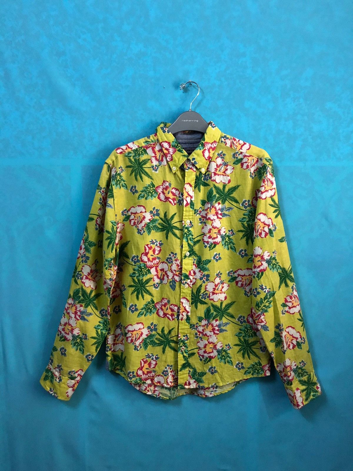 Tommy Hilfiger hawaiian shirt sewing #872 Size US M / EU 48-50 / 2 - 3 Thumbnail