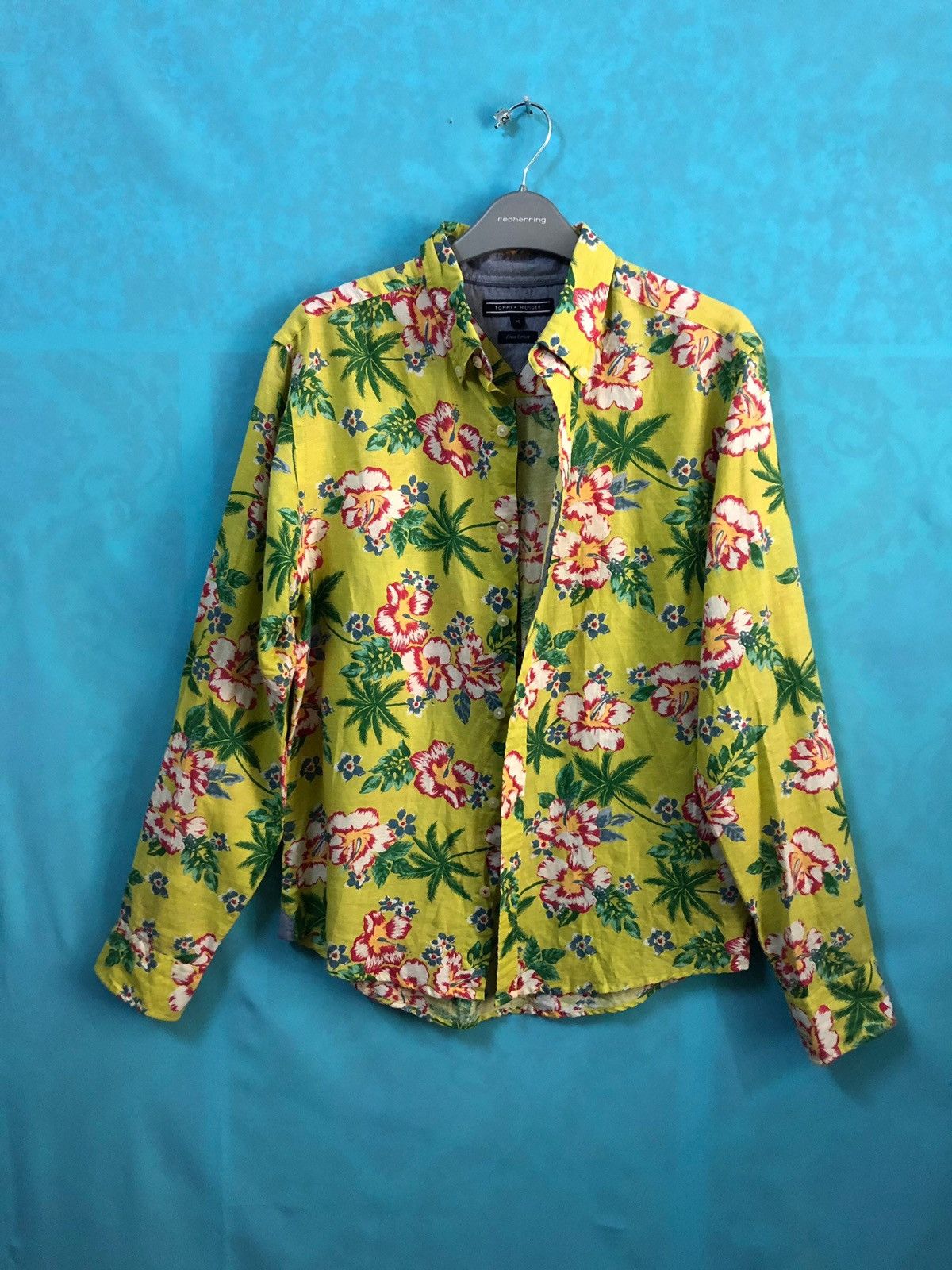 Tommy Hilfiger hawaiian shirt sewing #872 Size US M / EU 48-50 / 2 - 4 Thumbnail