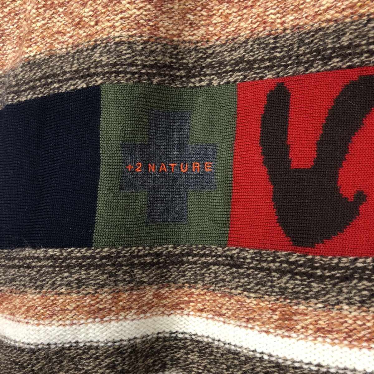 Jean Charles De Castelbajac DOPE🔥Vintage Castelbajac +2 Nature Knit Sweater Size US L / EU 52-54 / 3 - 10 Thumbnail