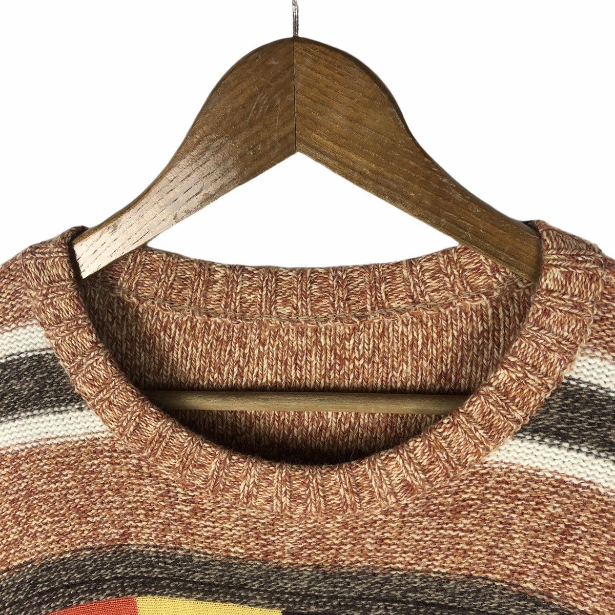 Jean Charles De Castelbajac DOPE🔥Vintage Castelbajac +2 Nature Knit Sweater Size US L / EU 52-54 / 3 - 6 Thumbnail