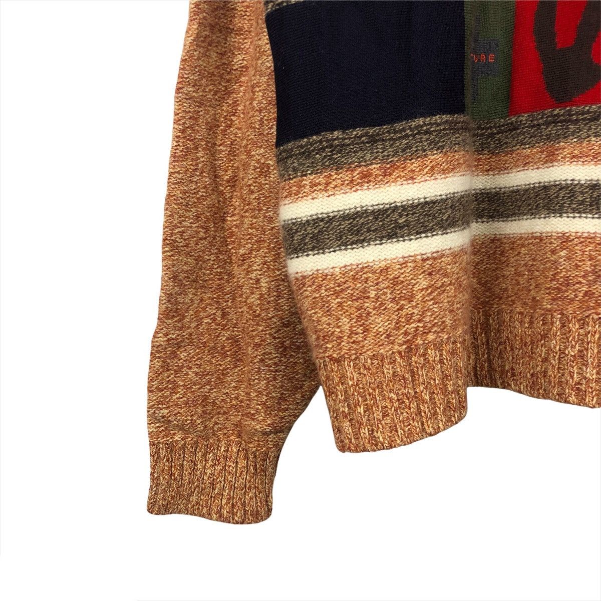 Jean Charles De Castelbajac DOPE🔥Vintage Castelbajac +2 Nature Knit Sweater Size US L / EU 52-54 / 3 - 5 Thumbnail
