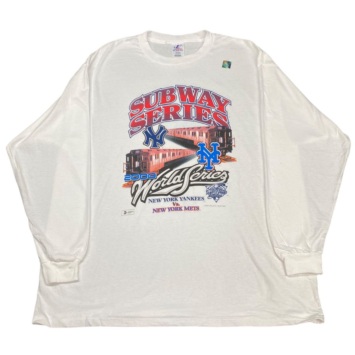 Logo Athletic × Vintage Vintage Subway Series Shirt Size US L / EU 52-54 / 3 - 1 Thumbnail