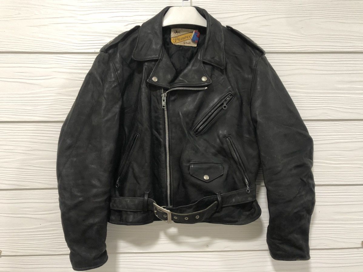 Schott Schott perfecto leather jacket | Grailed